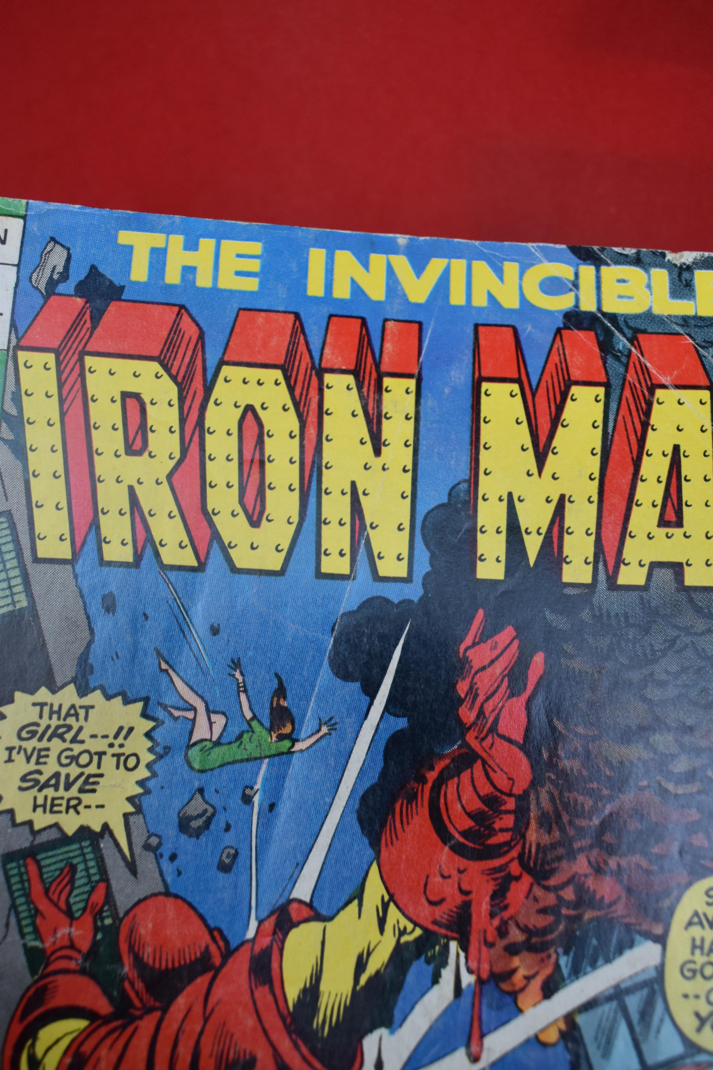 IRON MAN #41 | 1ST APPEARANCE OF THE SLASHER! | *SOLID - CREASING - SEE PICS*