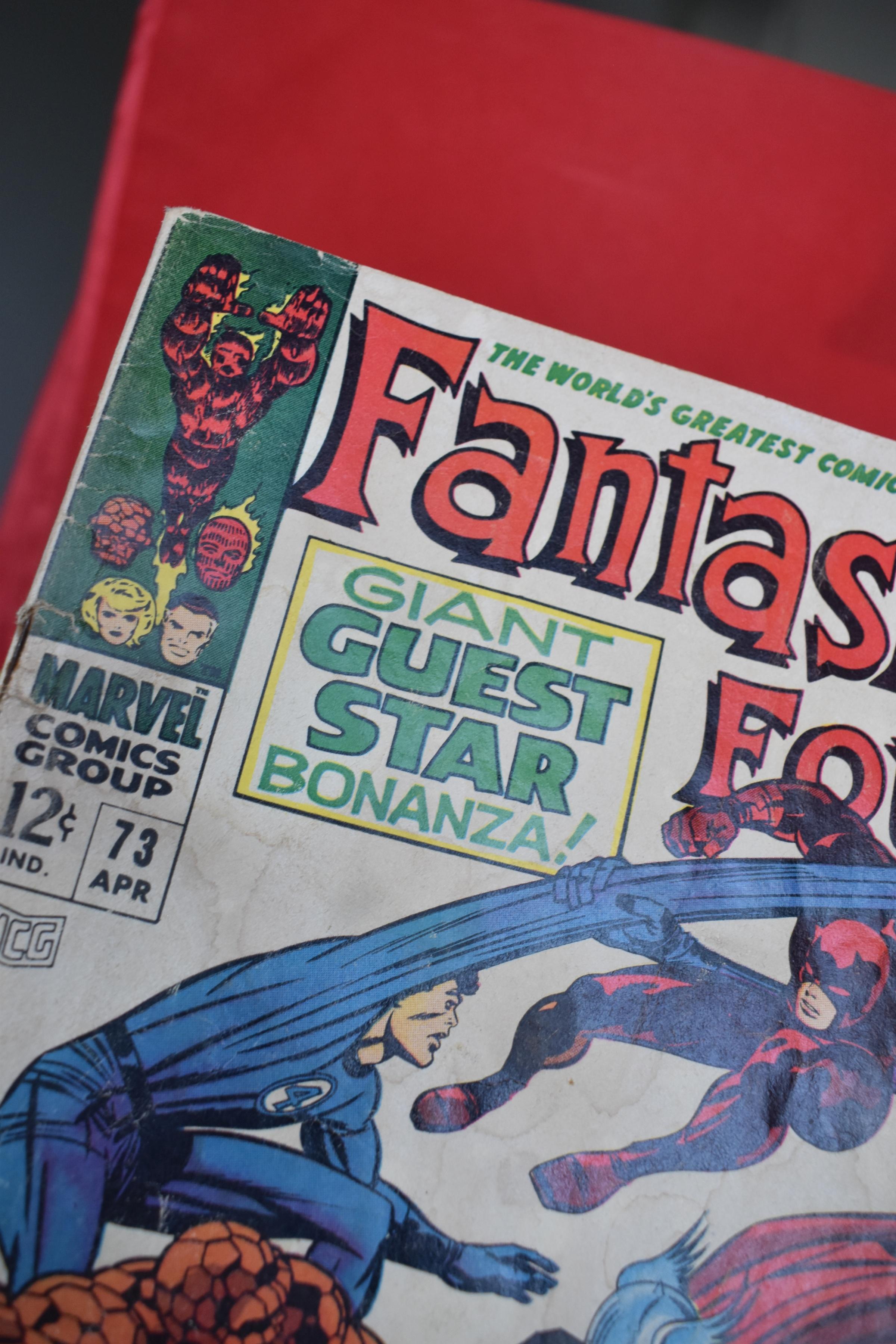 FANTASTIC FOUR #73 | KEY ICONIC JACK KIRBY COVER - 1968 | *PRETTY SOLID - SEE PICS*