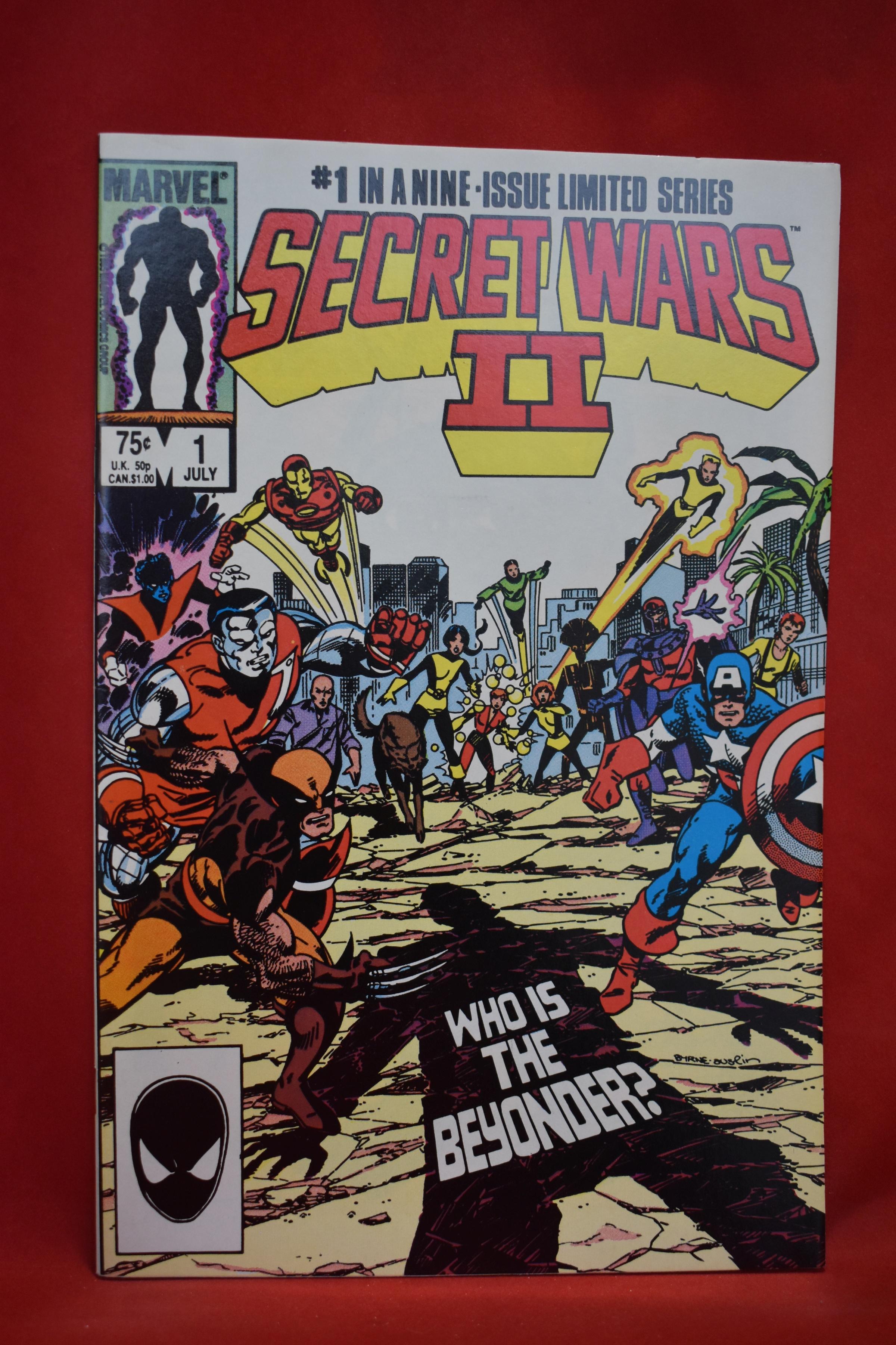 SECRET WARS II #1 | 1ST APP OF THE BEYONDER IN PHYSICAL FORM