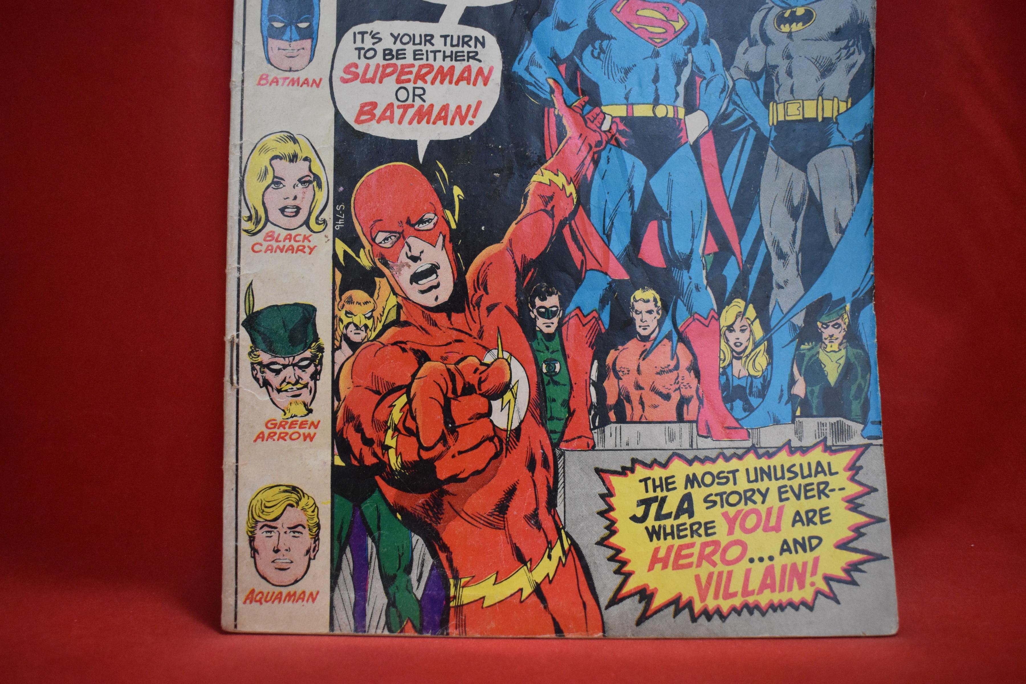 JUSTICE LEAGUE #89 | MOST DANGEROUS DREAMS OF ALL - CLASSIC NEAL ADAMS | SOLID - CREASING - SEE PICS