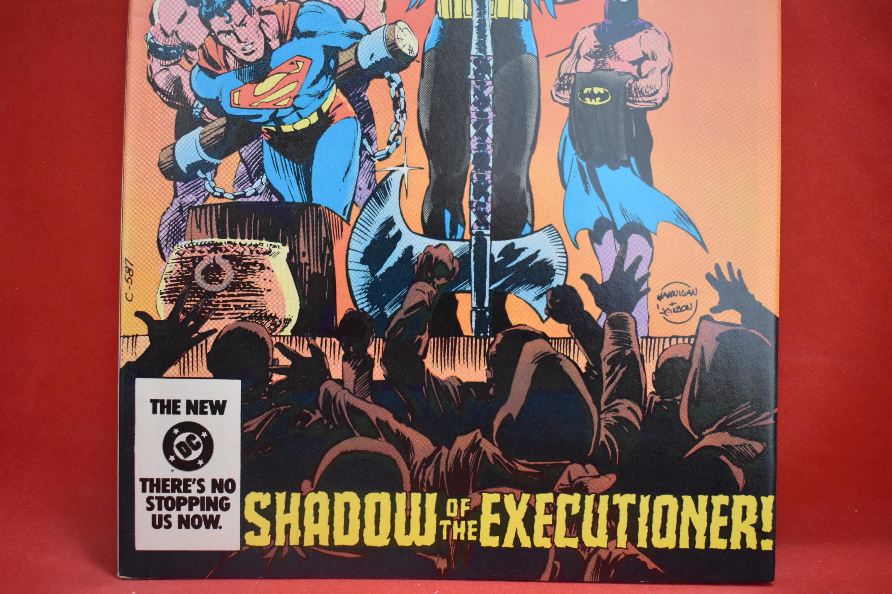 WORLDS FINEST #299 | THE SHADOW OF THE EXECUTIONER! | ED HANNIGAN - 1984