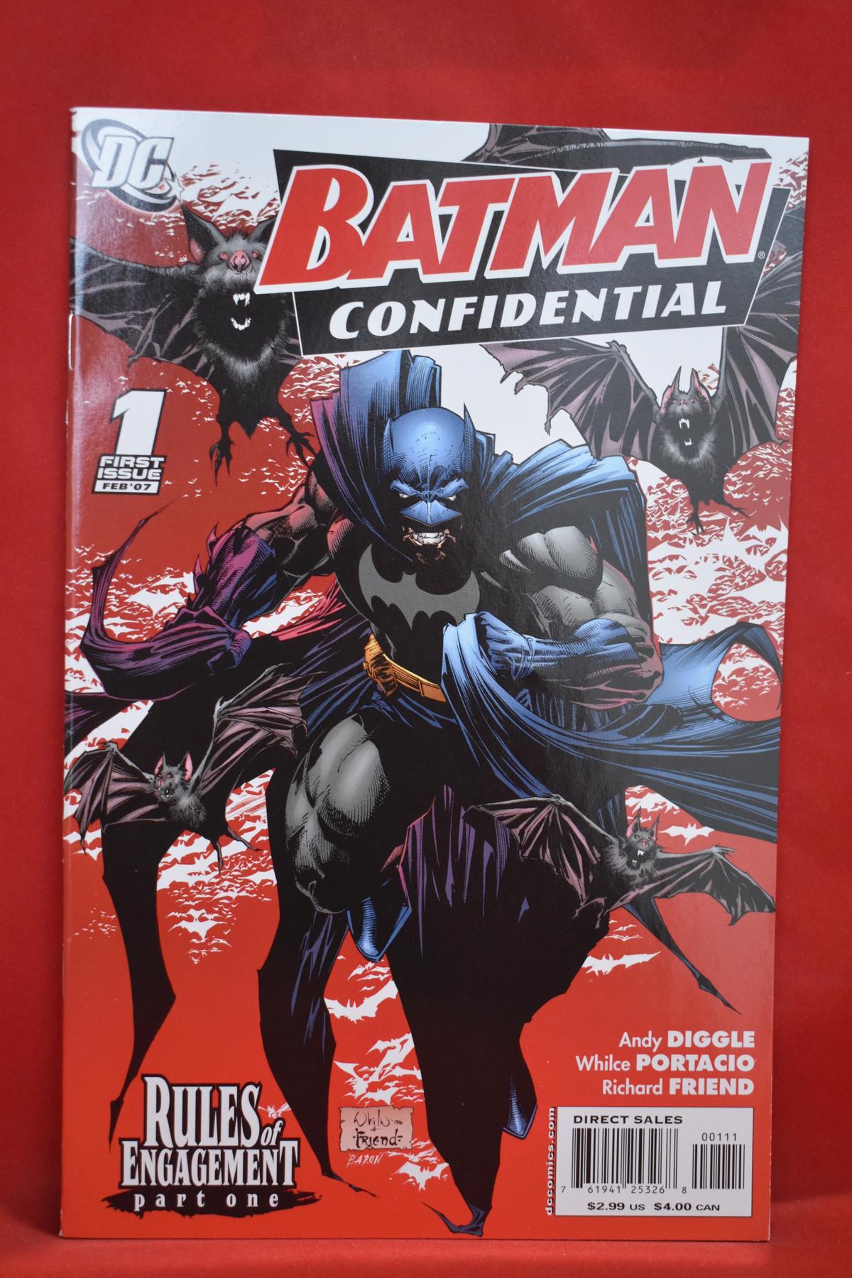 BATMAN CONFIDENTIAL #1 | RULES OF ENGAGEMENT - PART 1 | WILCE PORTACIAO COVER ART