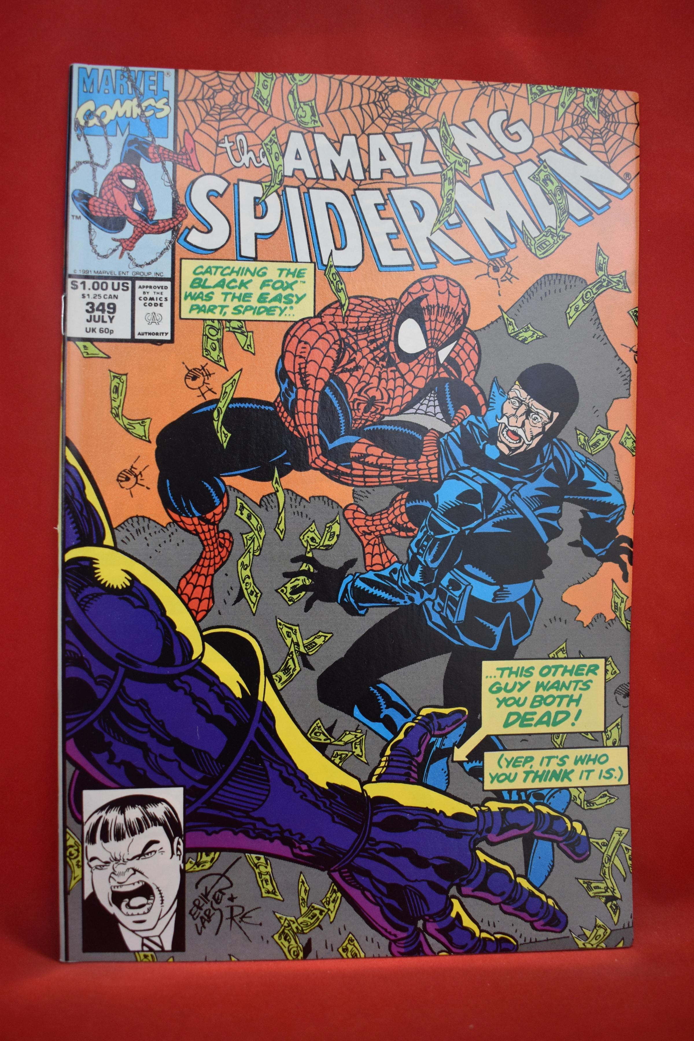 AMAZING SPIDERMAN #349 | THE MAN OF STEAL | ERIK LARSEN - 1991