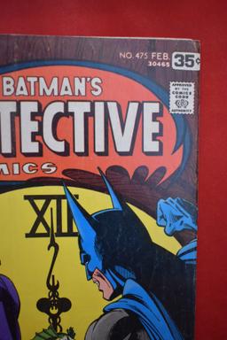 DETECTIVE COMICS #475 | KEY THE LAUGHING FISH! | MARSHALL ROGERS JOKER COVER