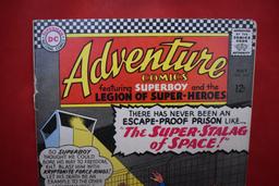 ADVENTURE COMICS #344 | SUPER STALAG OF SPACE - CURT SWAN - 1966 | *TOP STAPLE DETACHED - SEE PICS*