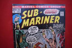 SUB-MARINER #53 | THE RISING SUN SHALL FALL | BUSCEMA - 1972 | *SOLID - CREASING - SEE PICS*