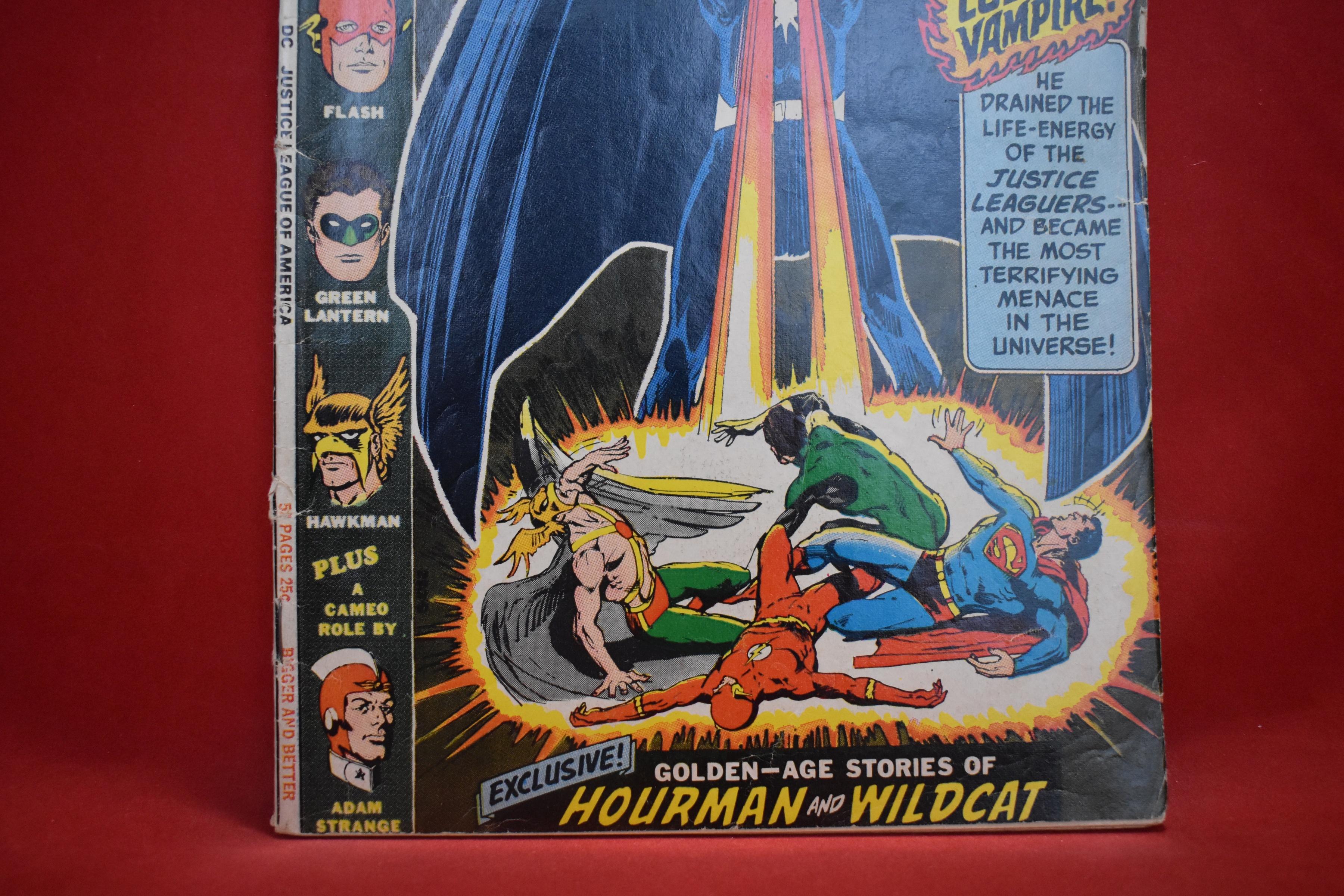 JUSTICE LEAGUE #96 | 1ST APP OF STARBREAKER! | CLASSIC NEAL ADAMS | *1ST PAGE CUT - SEE PICS*