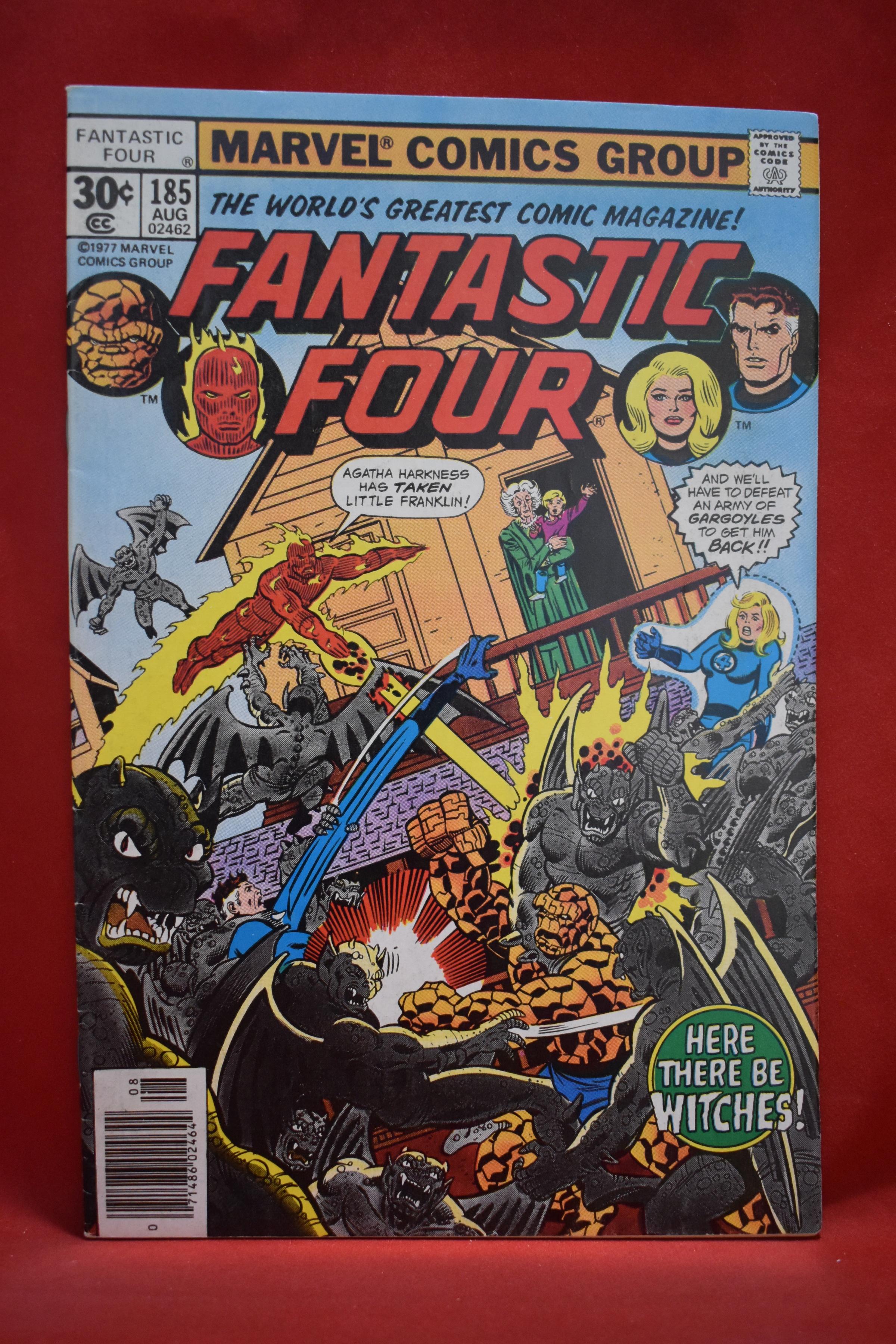 FANTASTIC FOUR #185 | KEY 1ST APP OF NICHOLAS SCRATCH, 1ST WITCHES OF NEW SALEM