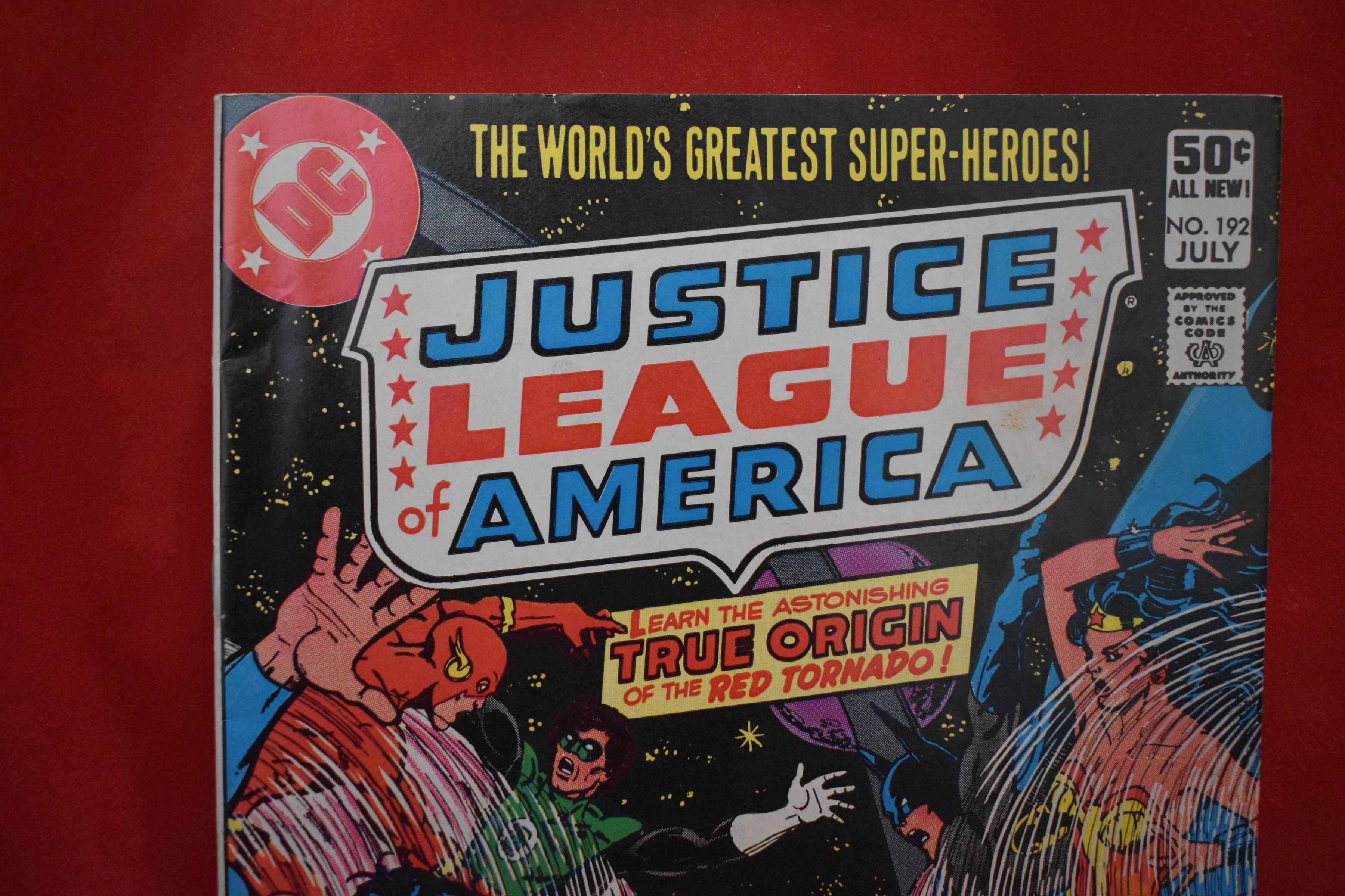 JUSTICE LEAGUE #192 | RED TORNADO - QUEST FOR GENESIS! | GEORGE PEREZ - 1981