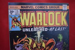 WARLOCK #15 | KEY 1ST COVER APP OF GAMORA, PARTIAL ORIGIN OF THANOS, MORE | JIM STARLIN