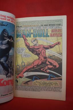 DAREDEVIL #144 | MAN-BULL MEANS MAYHEM! | HANNIGAN & SHOOTER - 1977