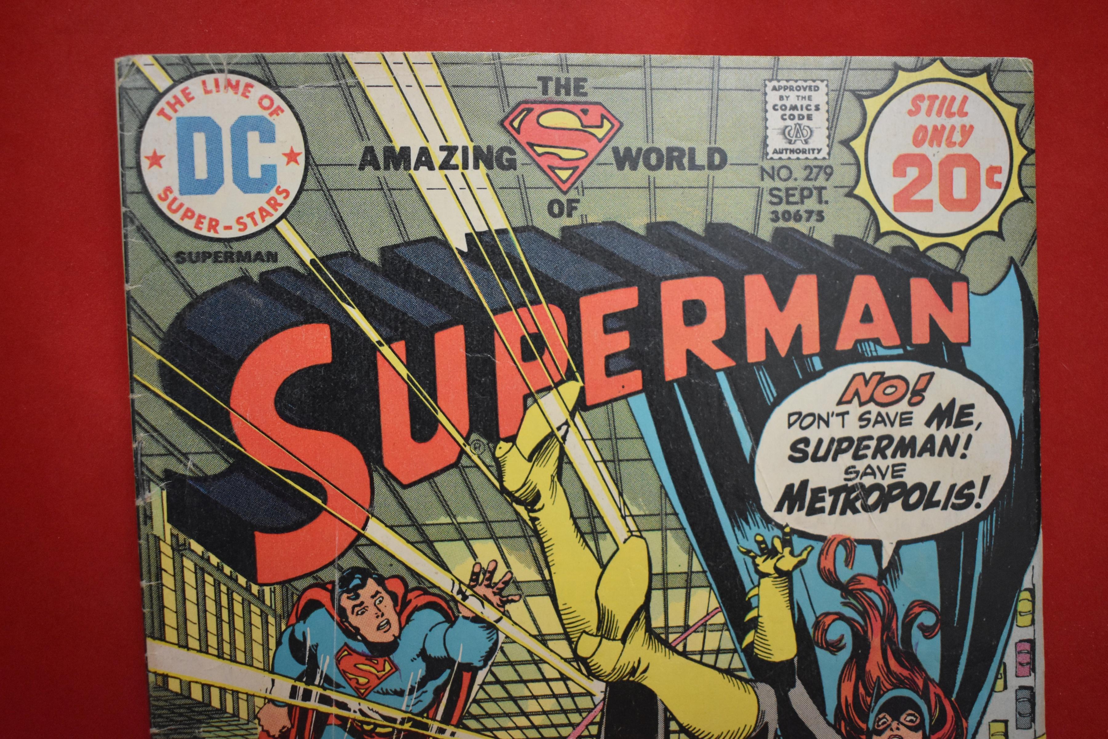 SUPERMAN #279 | SUPERMAN & BATGIRL | CLASSIC NICK CARDY - 1974