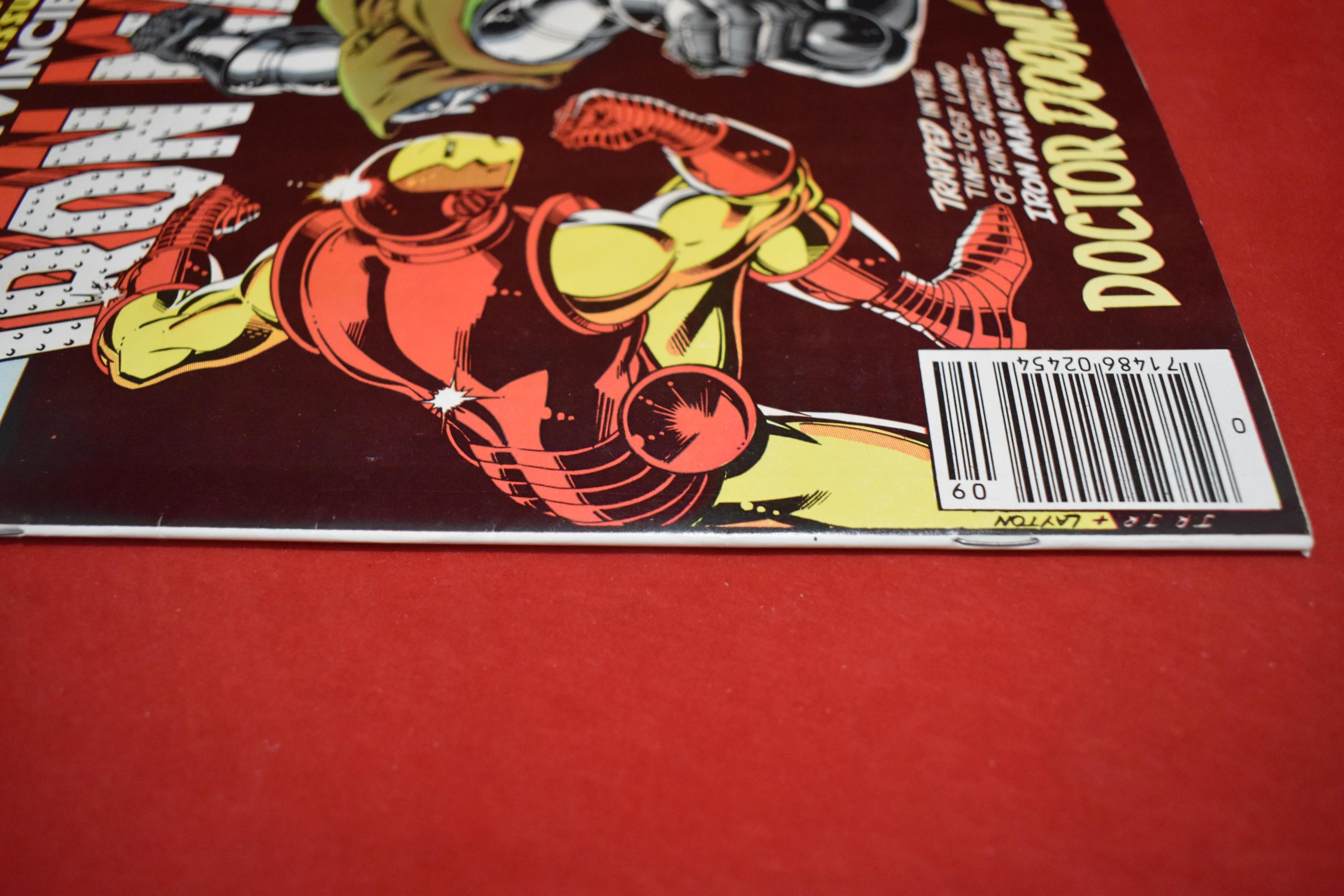 IRON MAN #150 | KEY BATTLE OF IRON MAN VS DR DOOM, ICONIC ROMITA JR - NICE NEWSSTAND!