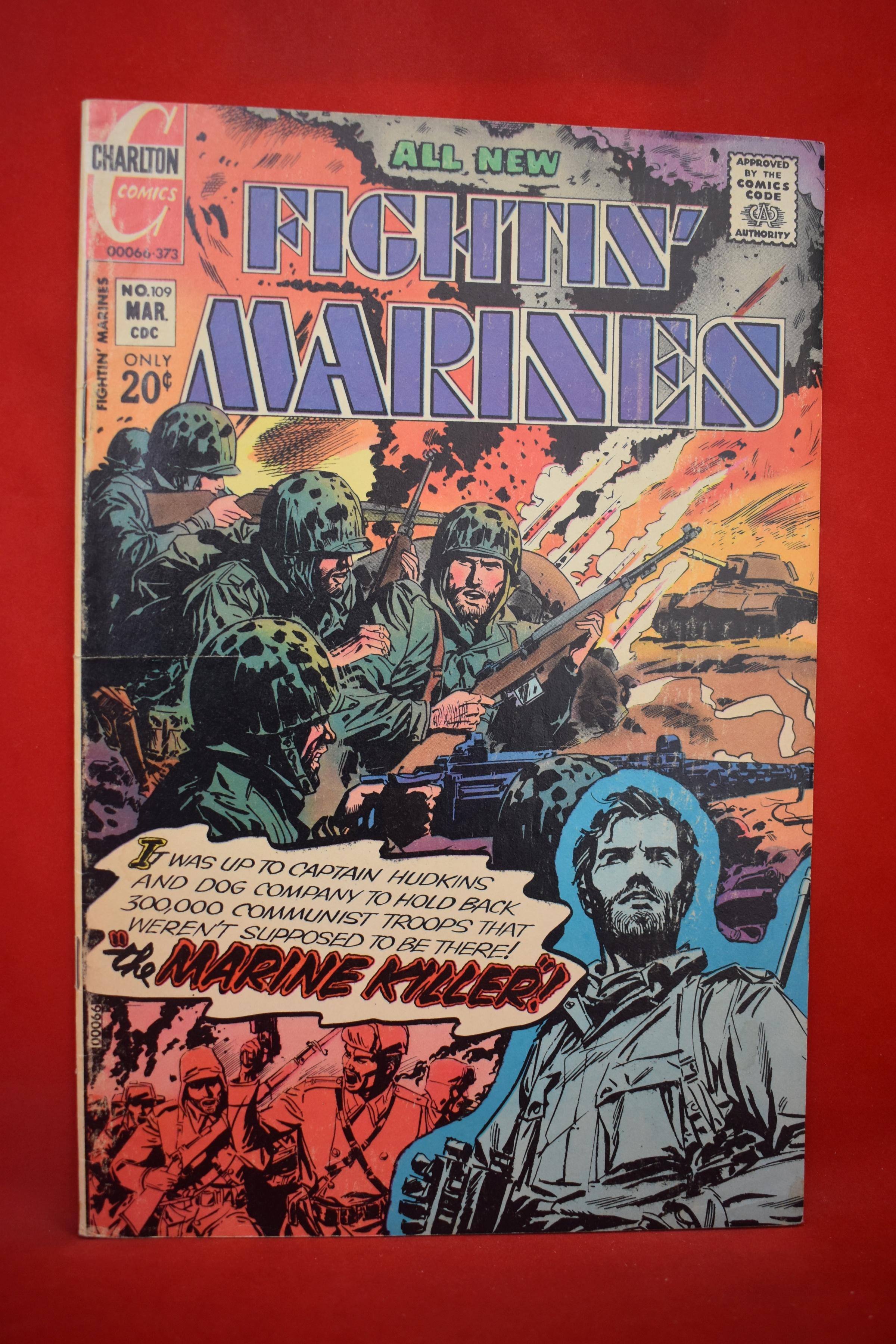 FIGHTIN MARINES #109 | THE MARINE KILLER! | JACK KELLER - 1973