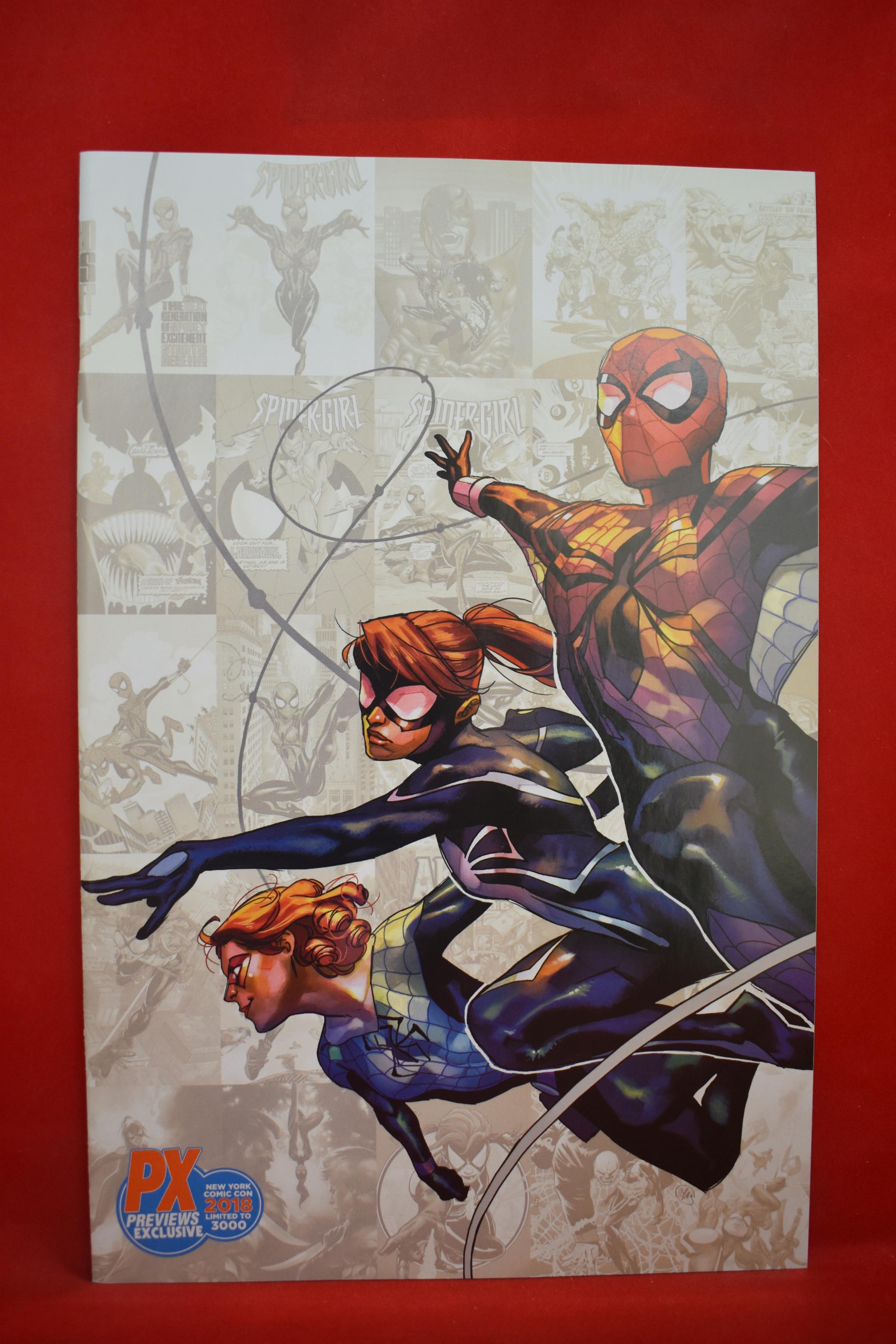 SPIDER-GIRLS #1 | LIMITED PRINT NEW YORK COMIC CON VARIANT