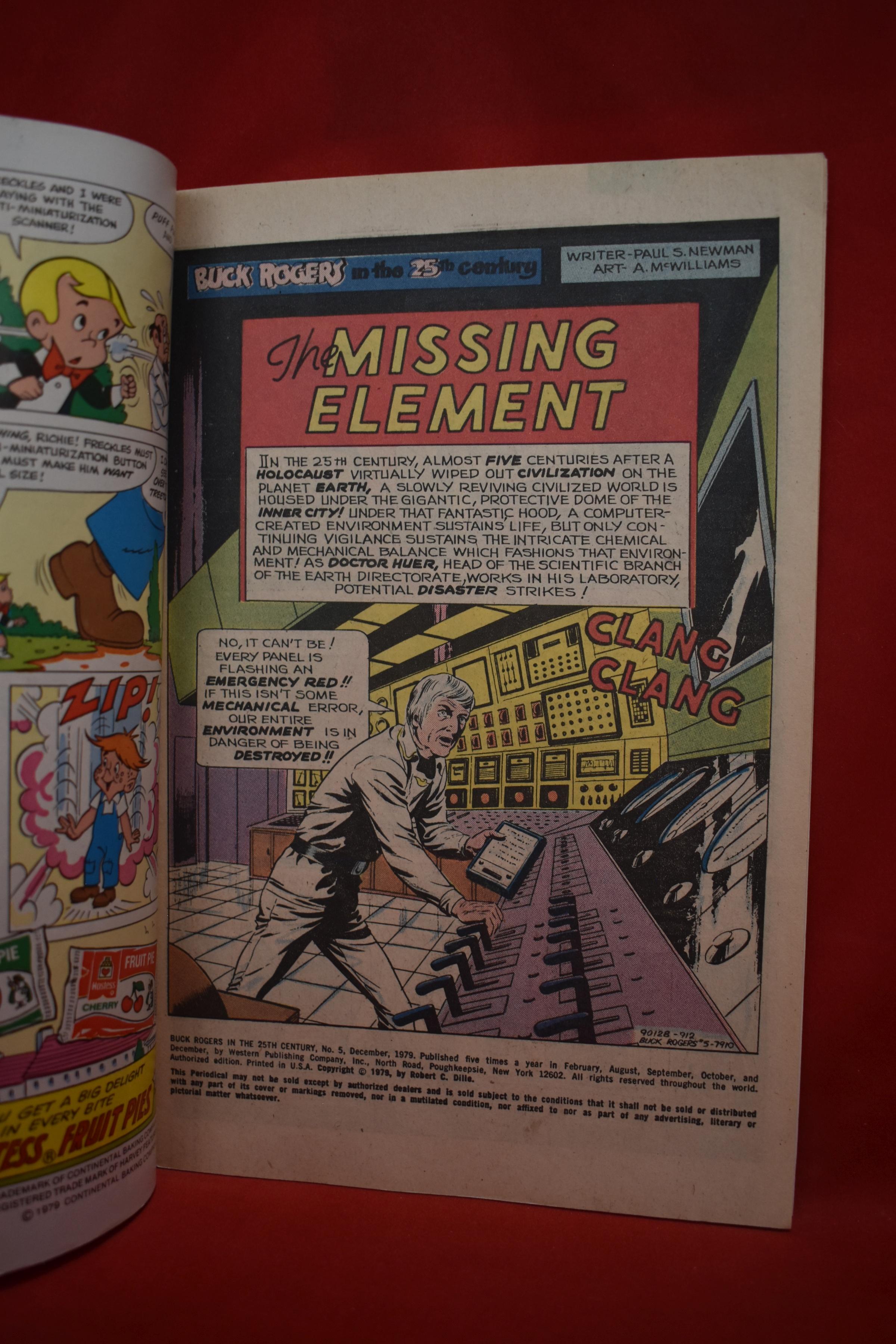 BUCK ROGERS IN THE 25TH CENTURY #5 | THE MISSING ELEMENT | GOLD KEY - SCIENCE FICTION