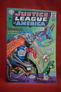 JUSTICE LEAGUE #36 | CLASSIC MIKE SEKOWSKY & MURPHY ANDERSON - 1966 | *SOLID - CREASING*