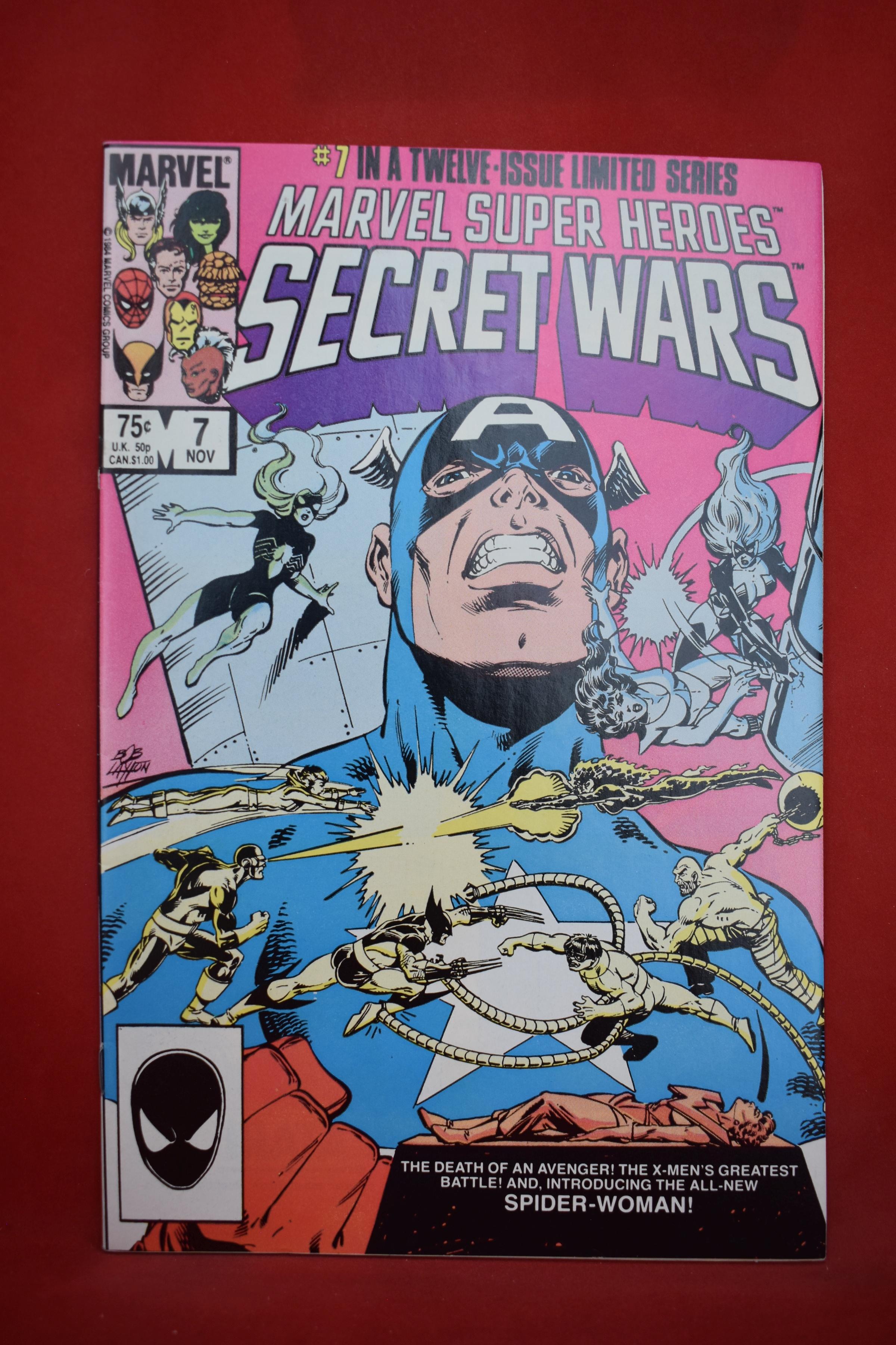 SECRET WARS #7 | KEY 1ST FULL APP OF JULIA CARPENTER SPIDER-WOMAN!