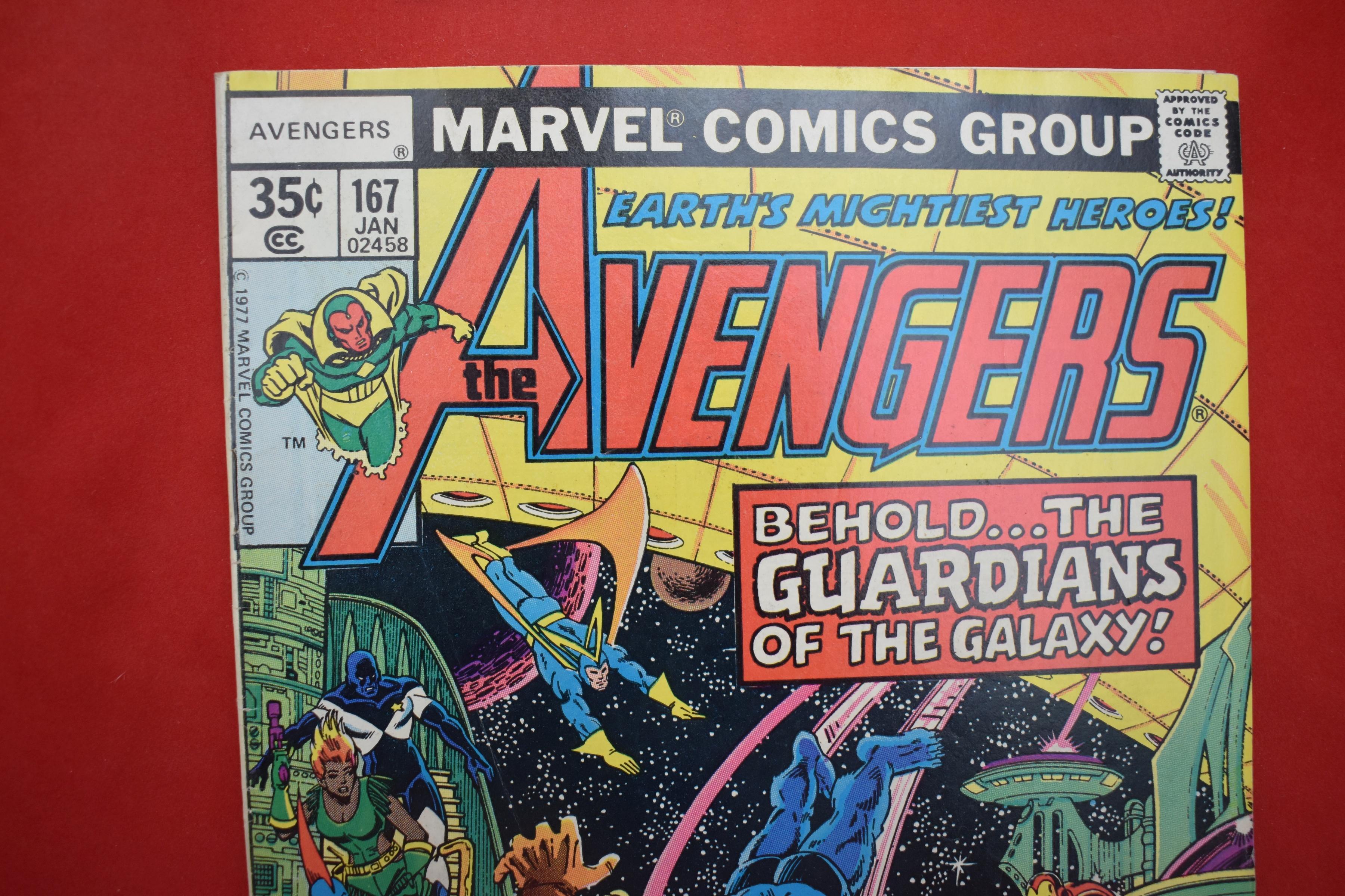 AVENGERS #167 | KEY 1ST MEETING OF AVENGERS & GUARDIANS OF THE GALAXY!