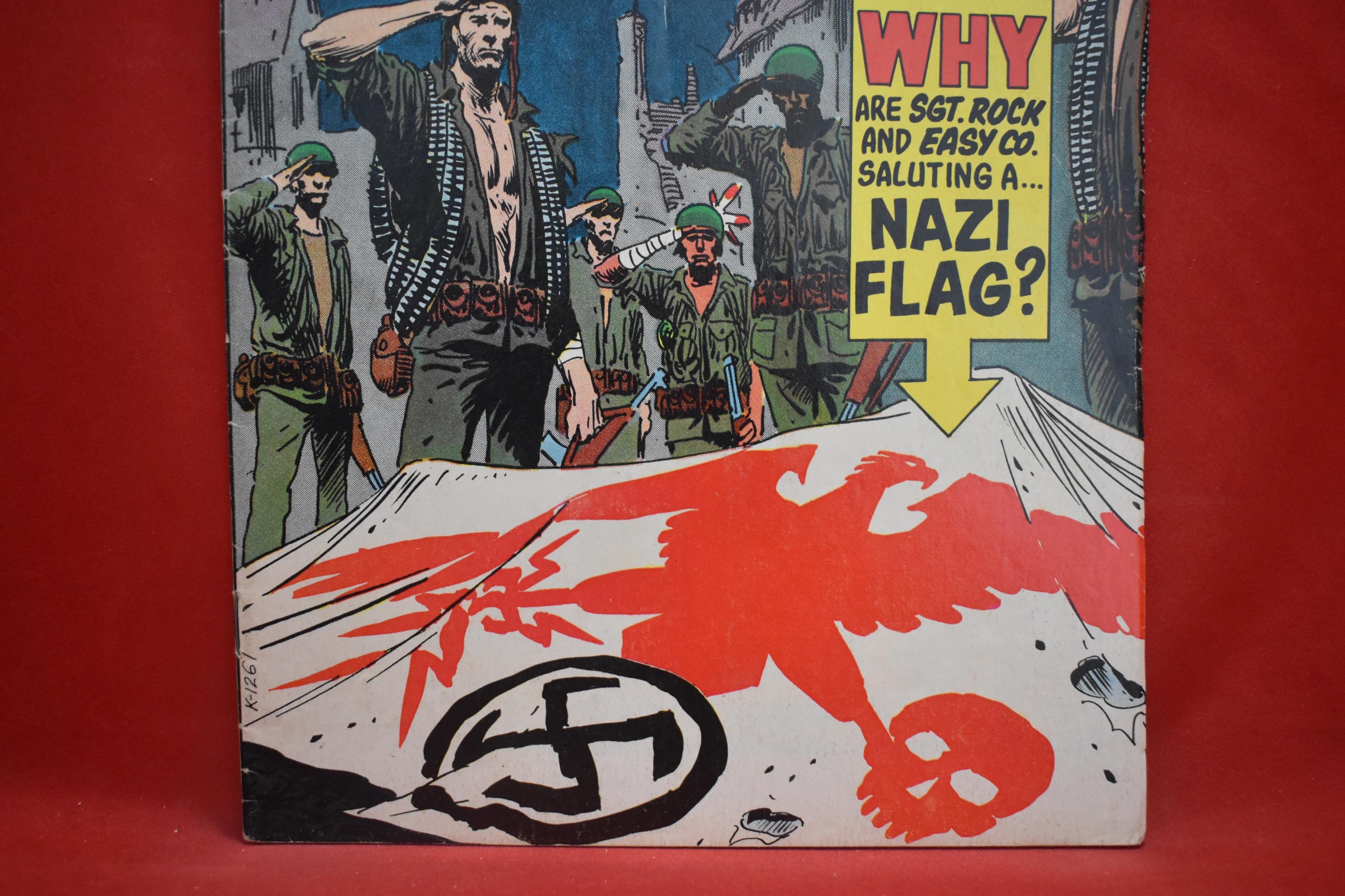 OUR ARMY AT WAR #272 | THE BLOODY FLAG! | JOE KUBERT - 1974