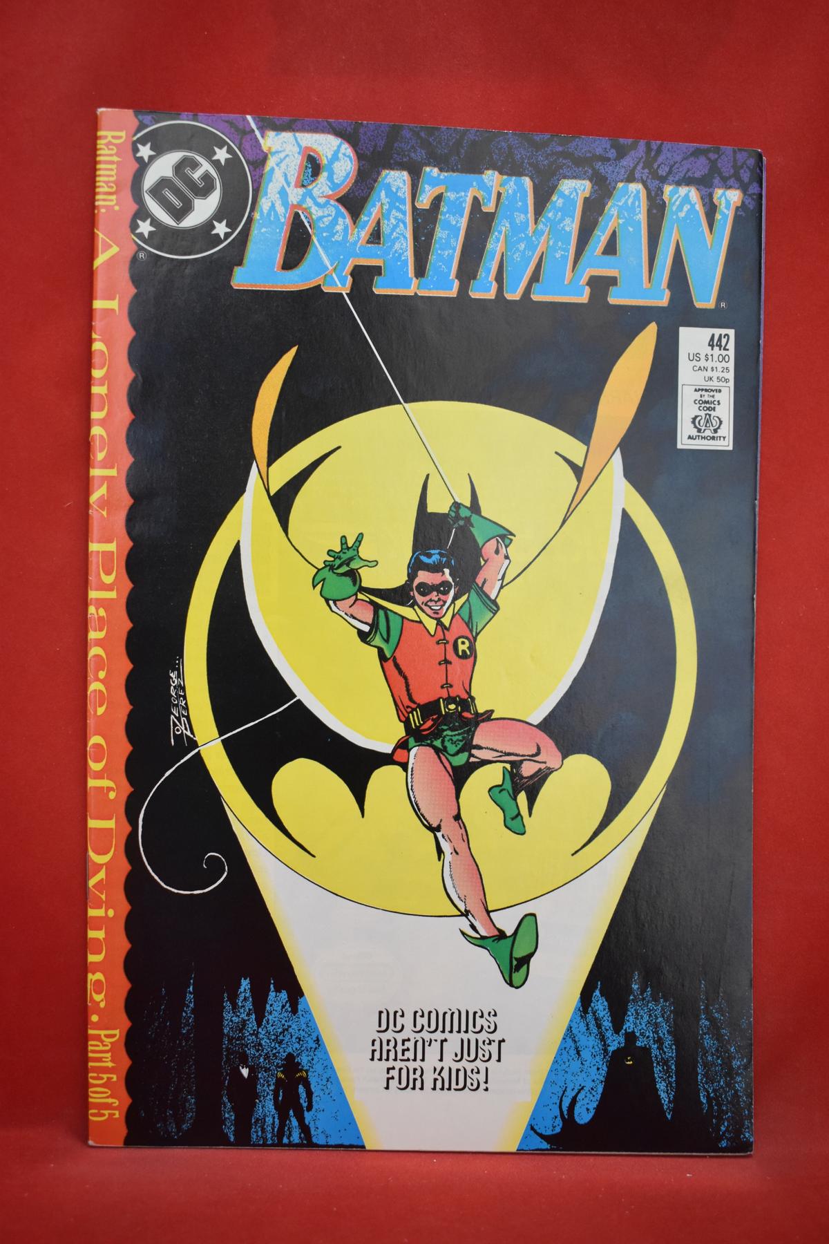 BATMAN #442 | 1ST APP OF TIM DRAKE IN CLASSIC ROBIN SUIT | GEORGE PEREZ