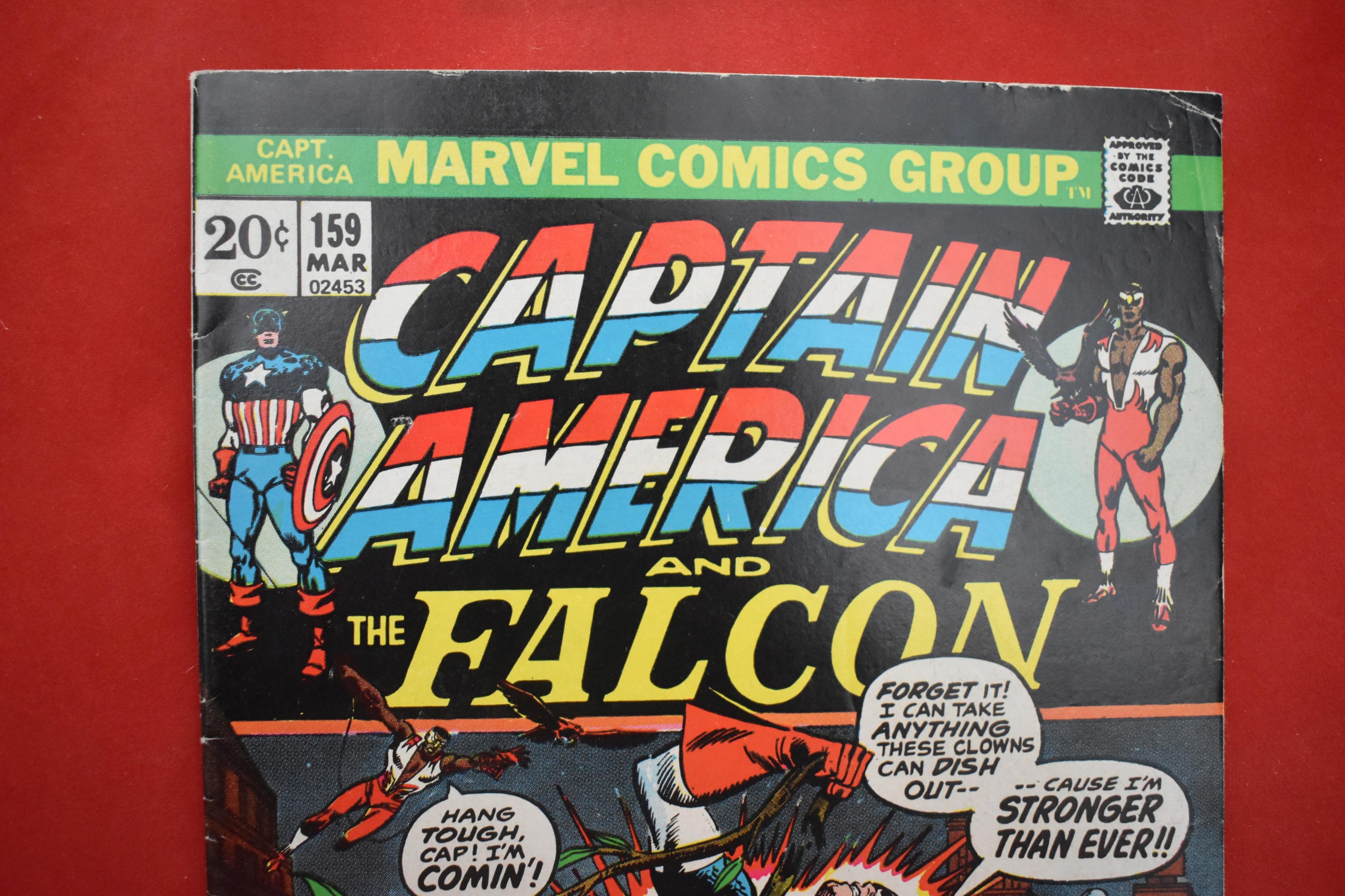 CAPTAIN AMERICA #159 | CRIME WAVE - TURNING POINT | SAL BUSCEMA - 1973