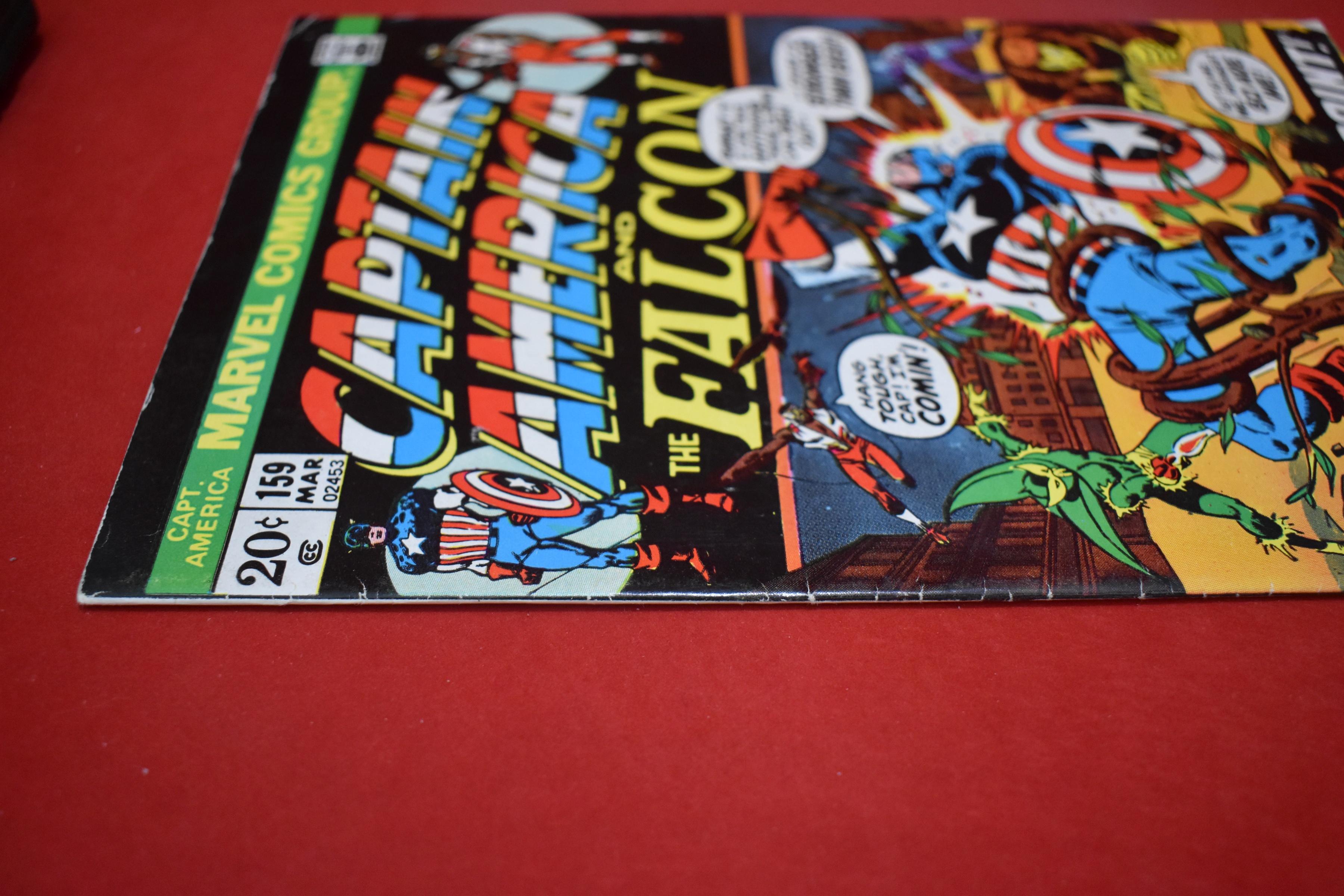 CAPTAIN AMERICA #159 | CRIME WAVE - TURNING POINT | SAL BUSCEMA - 1973