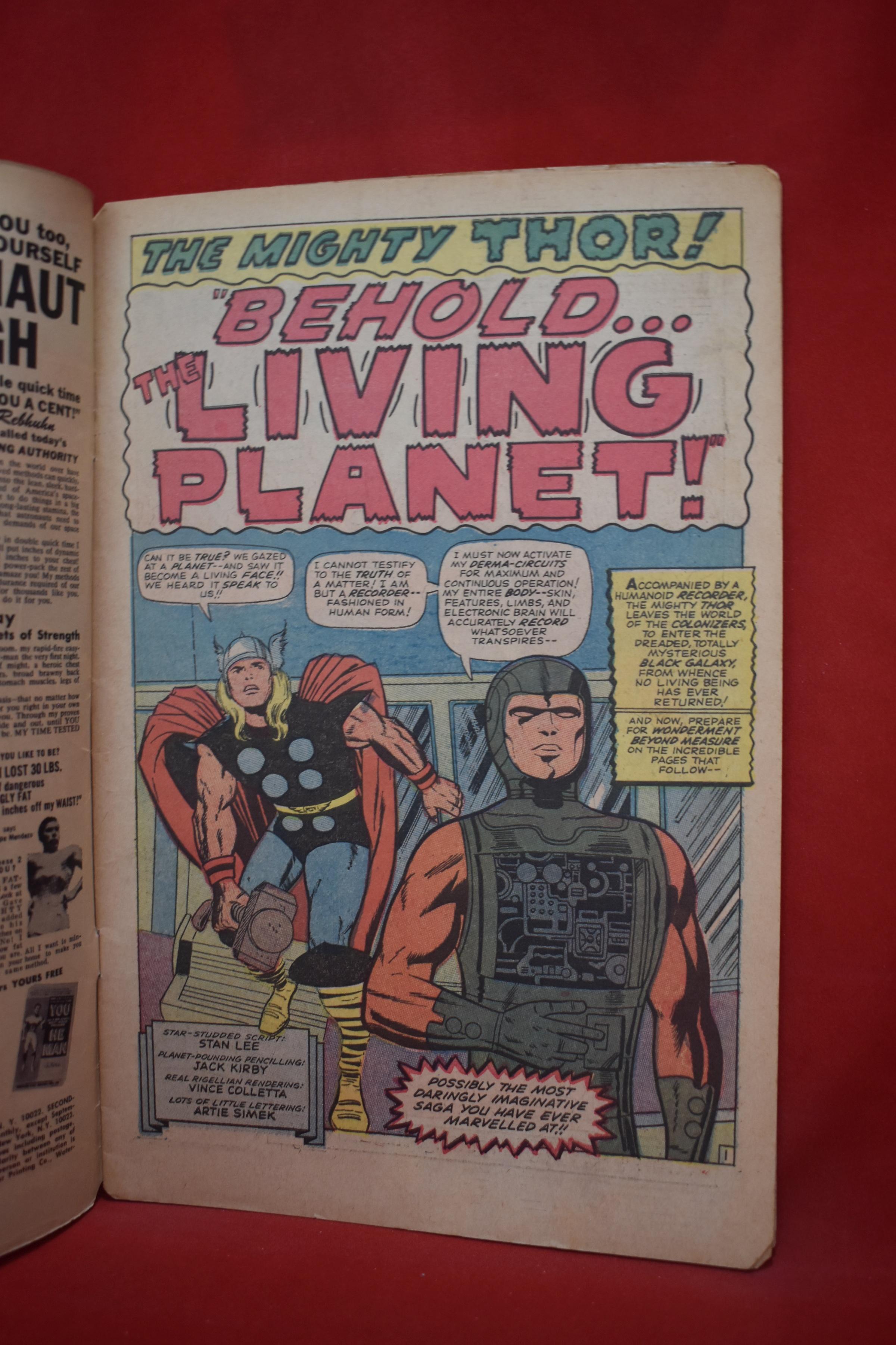 THOR #133 | KEY 1ST FULL APP OF EGO THE PLANET, 2ND APP OF HELA, 1ST MENTION OF HIGH EVOLUTIONARY