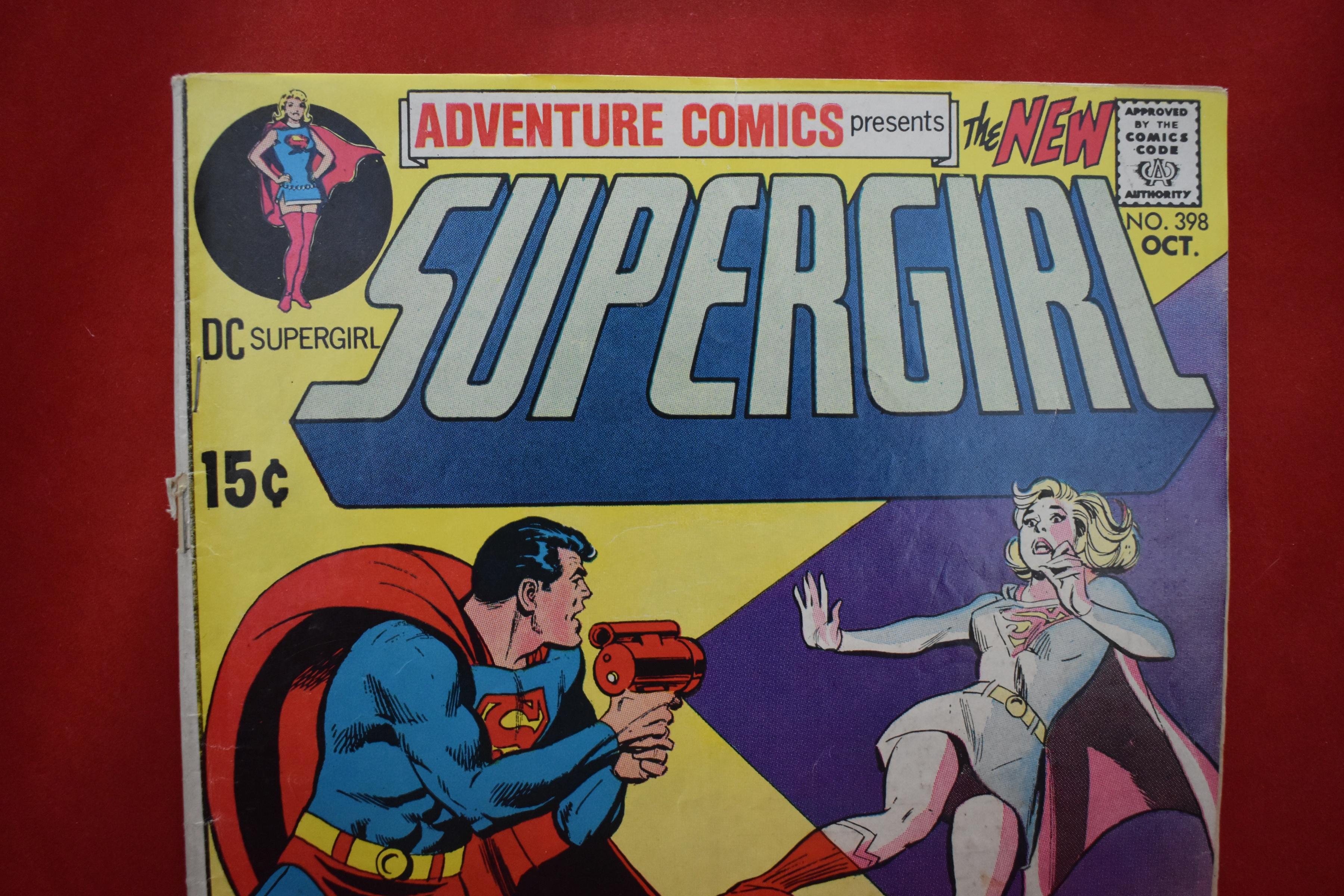 ADVENTURE COMICS #398 | SUPERGIRL - THE MAID OF DOOM! | *EXTRA STAPLES - LOOKS GOOD*