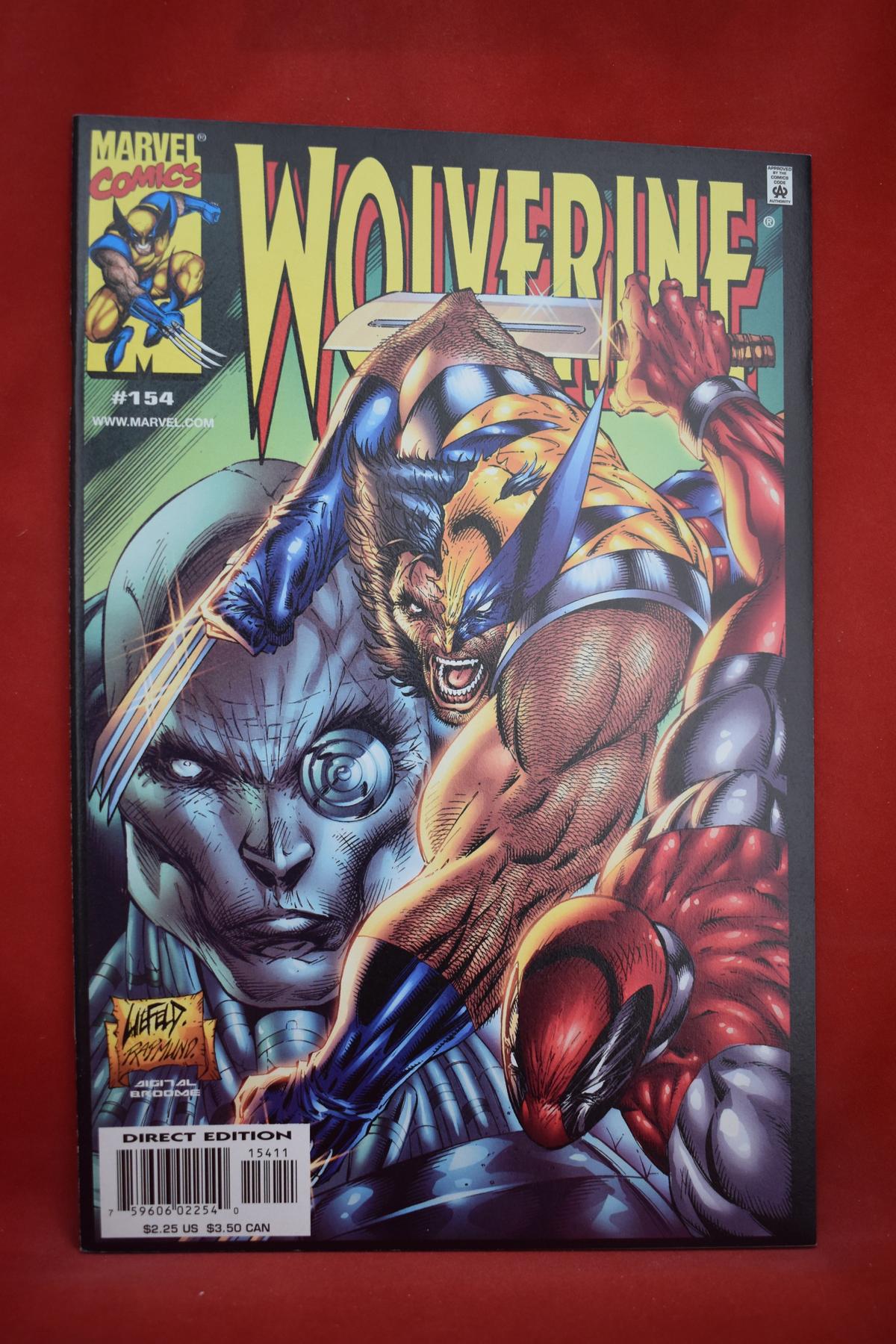 WOLVERINE #154 | KEY DEADPOOL APPEARANCE, 1ST APP OF SCOURGE TEAM - ROB LIEFELD