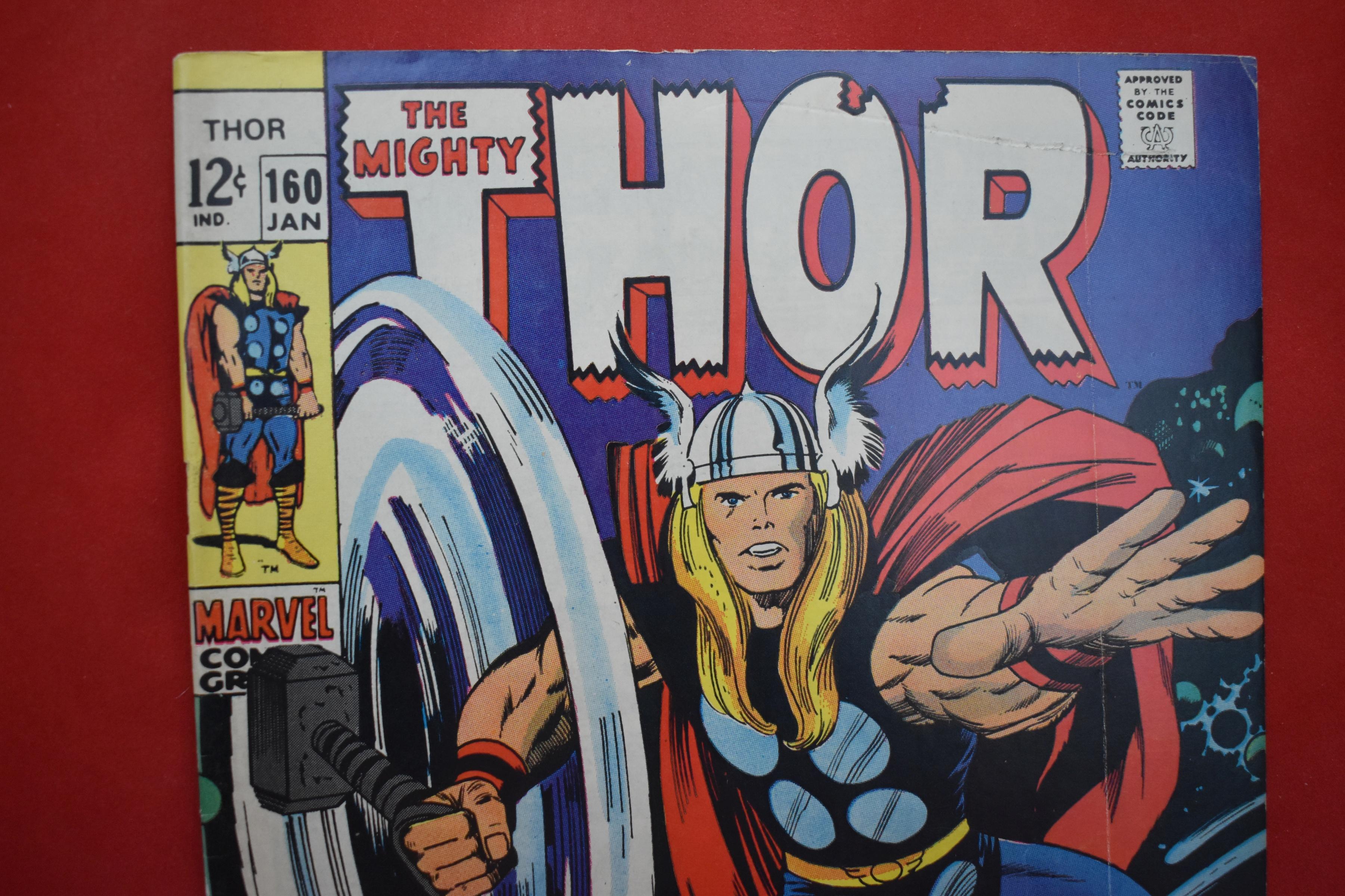 THOR #160 | KEY GALACTUS STORY | JACK KIRBY & STAN LEE - 1969