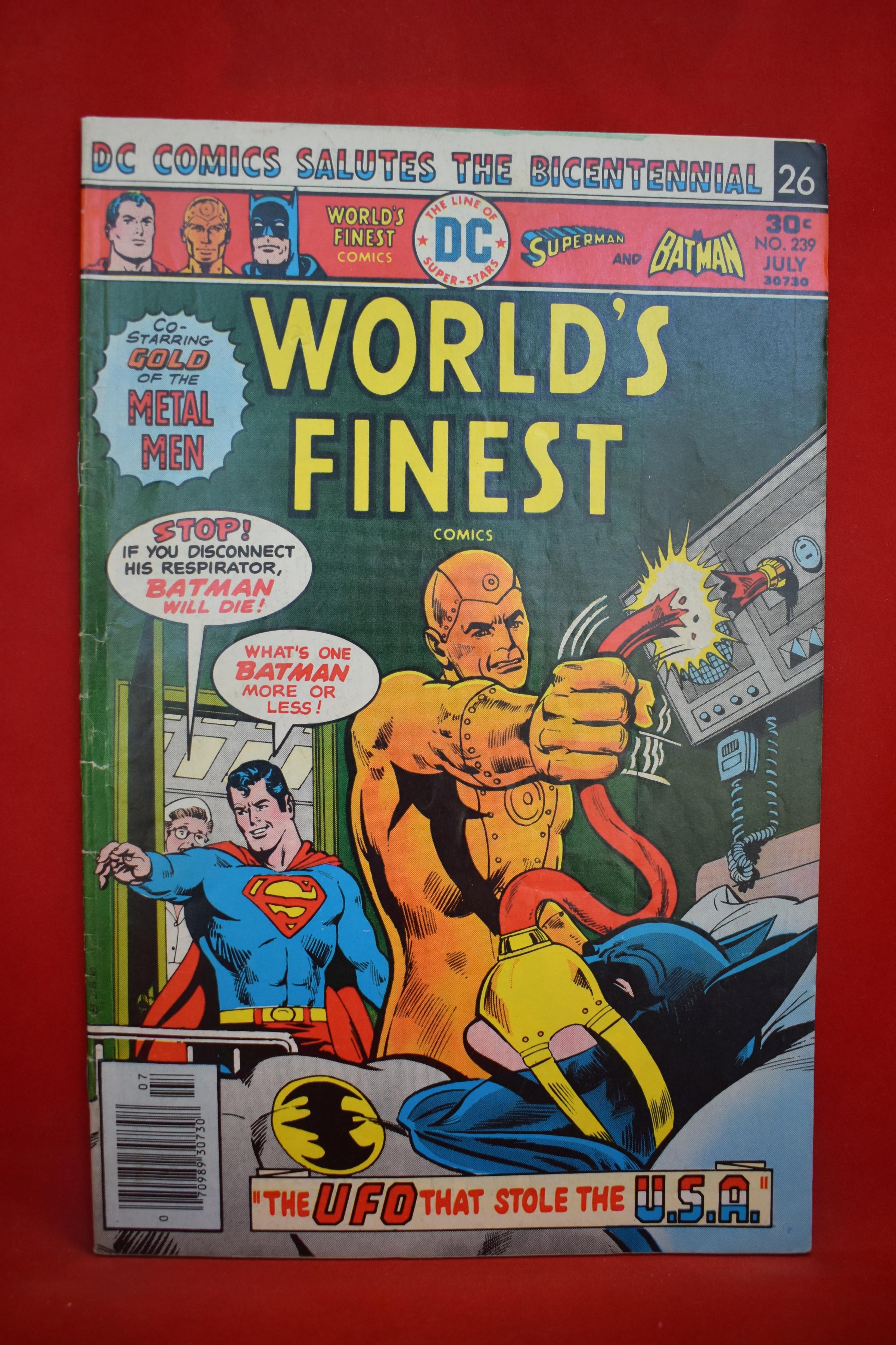 WORLDS FINEST #239 | THE UFO THAT STOLE THE USA! | ERNIE CHAN - 1976