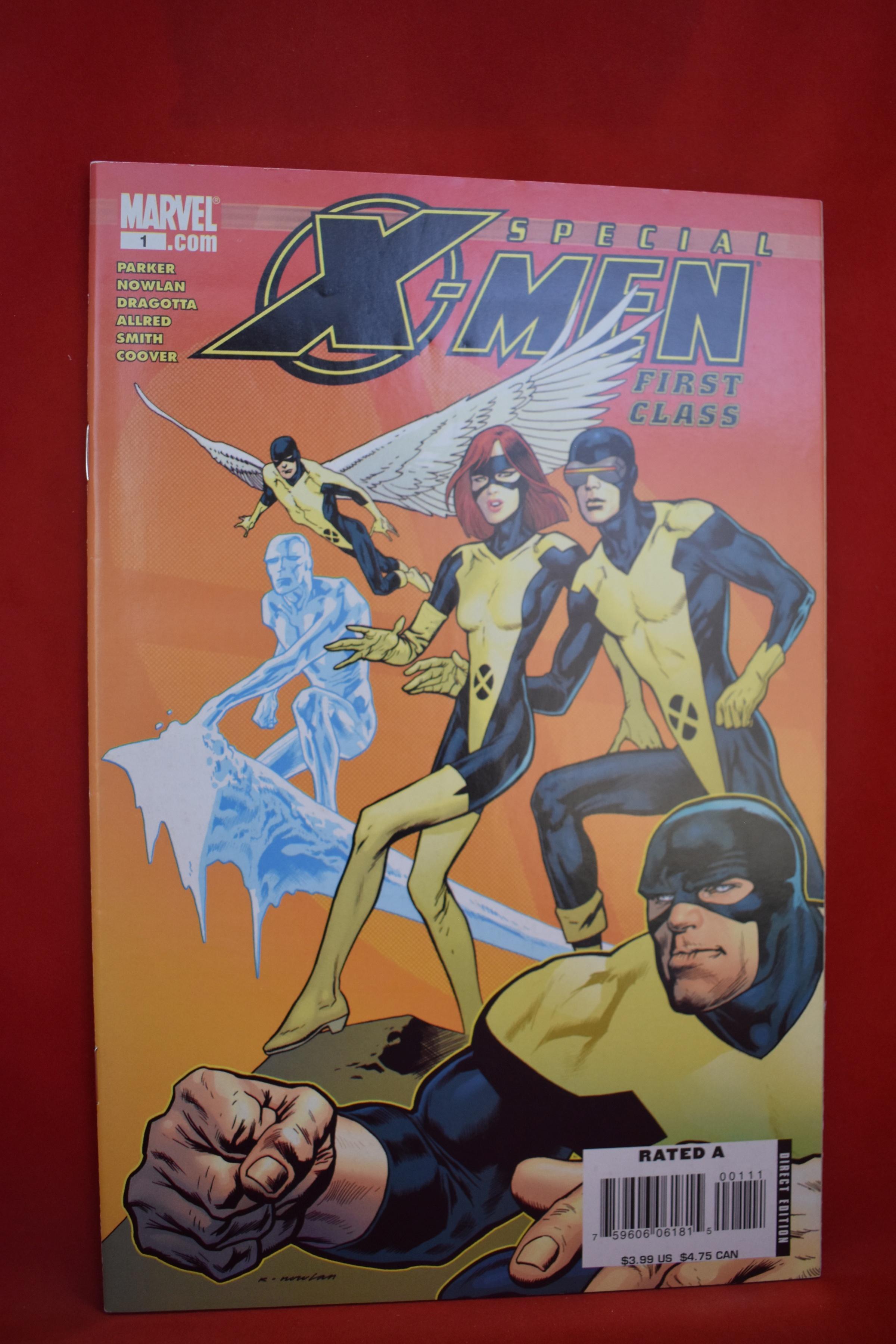 X-MEN FIRST CLASS SPECIAL #1 | A GIRL AND HER DRAGON! | KEVIN NOWLAN ART