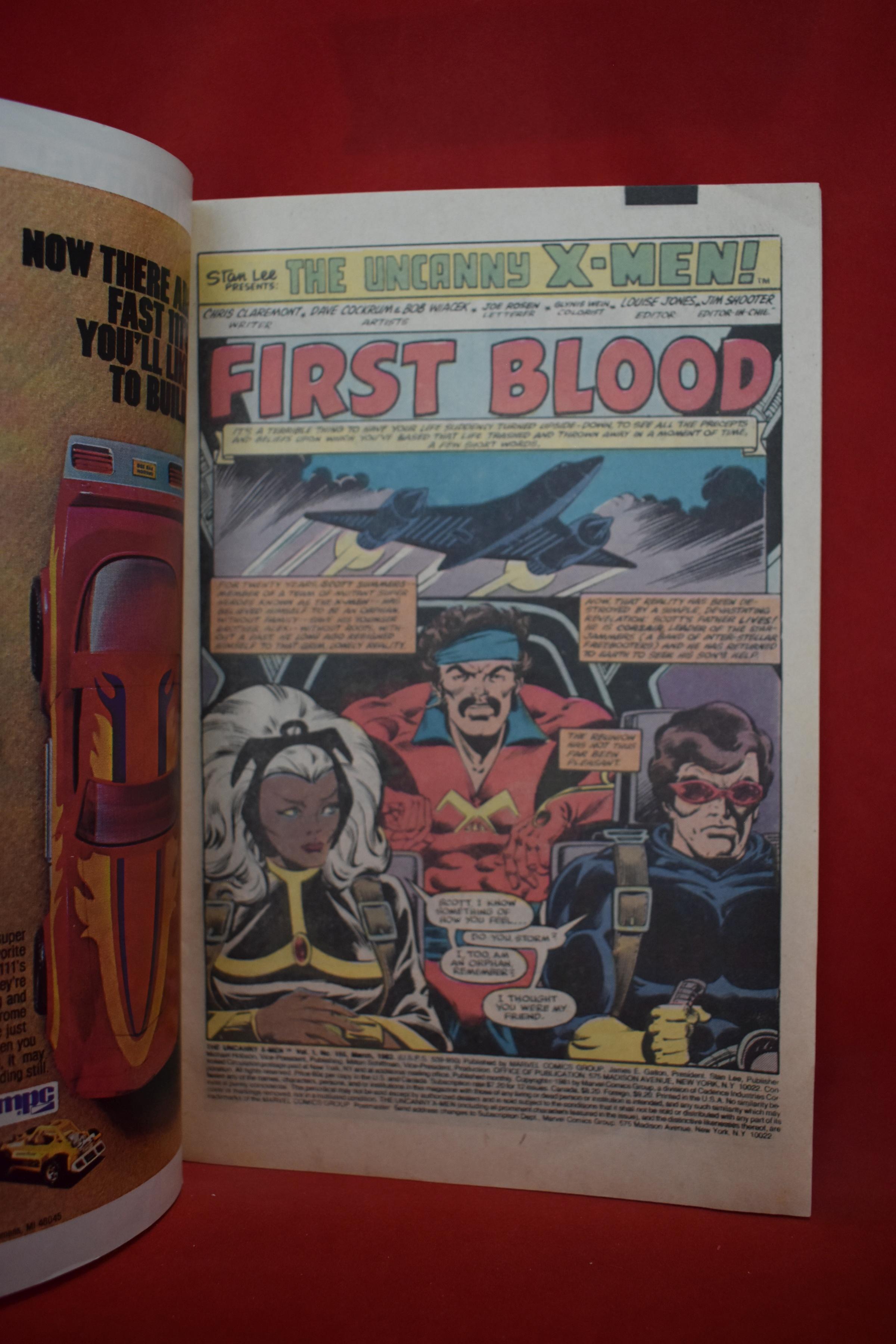 UNCANNY X-MEN #155 | 1ST TEAM APP OF THE BROOD, 1ST APP OF BROOD QUEEN - NEWSSTAND