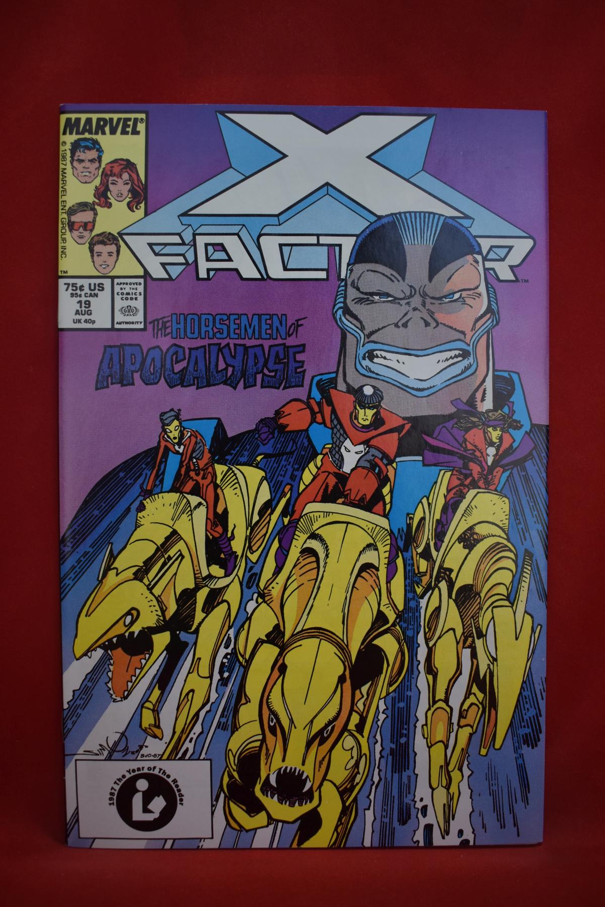 X-FACTOR #19 | 2ND COVER APP OF APOCALYPSE, 1ST COVER APP OF HORSEMEN OF APOCALYPSE