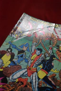 X-MEN #166 | 1ST APP OF LOCKHEED - NEWSSTAND | *SOLID - CREASING - SEE PICS*