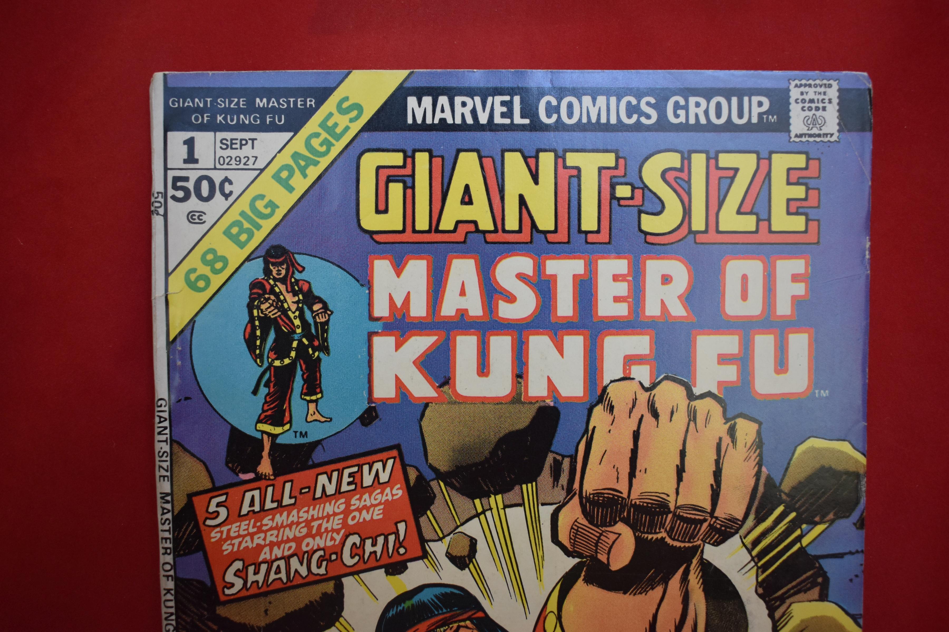 GIANT SIZE MASTER OF KUNG FU #1 | THE COMING OF THE YELLOW CLAW! | RON WILSON - 1974
