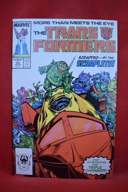 TRANSFORMERS #29 | 1ST APP OF TRIPLE CHANGERS AND SCRAPLETS