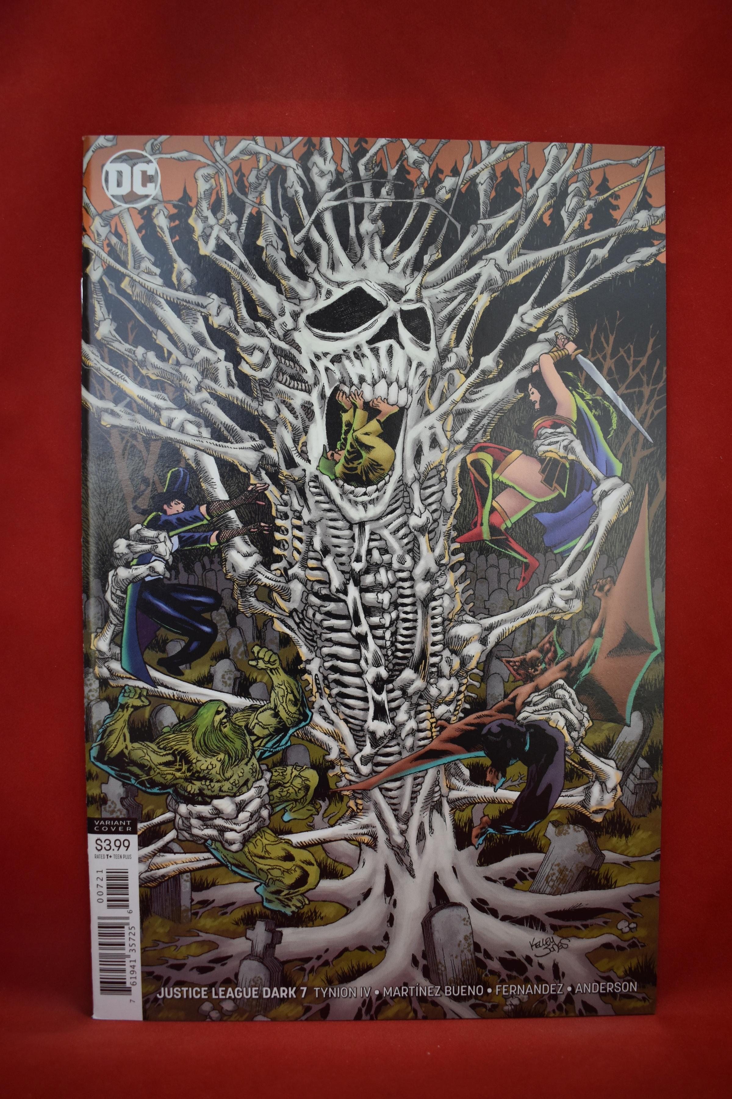 JUSTICE LEAGUE DARK #7 | 1ST PARTIAL TEAM APP OF THE OTHERKIND | KELLEY JONES VARIANT