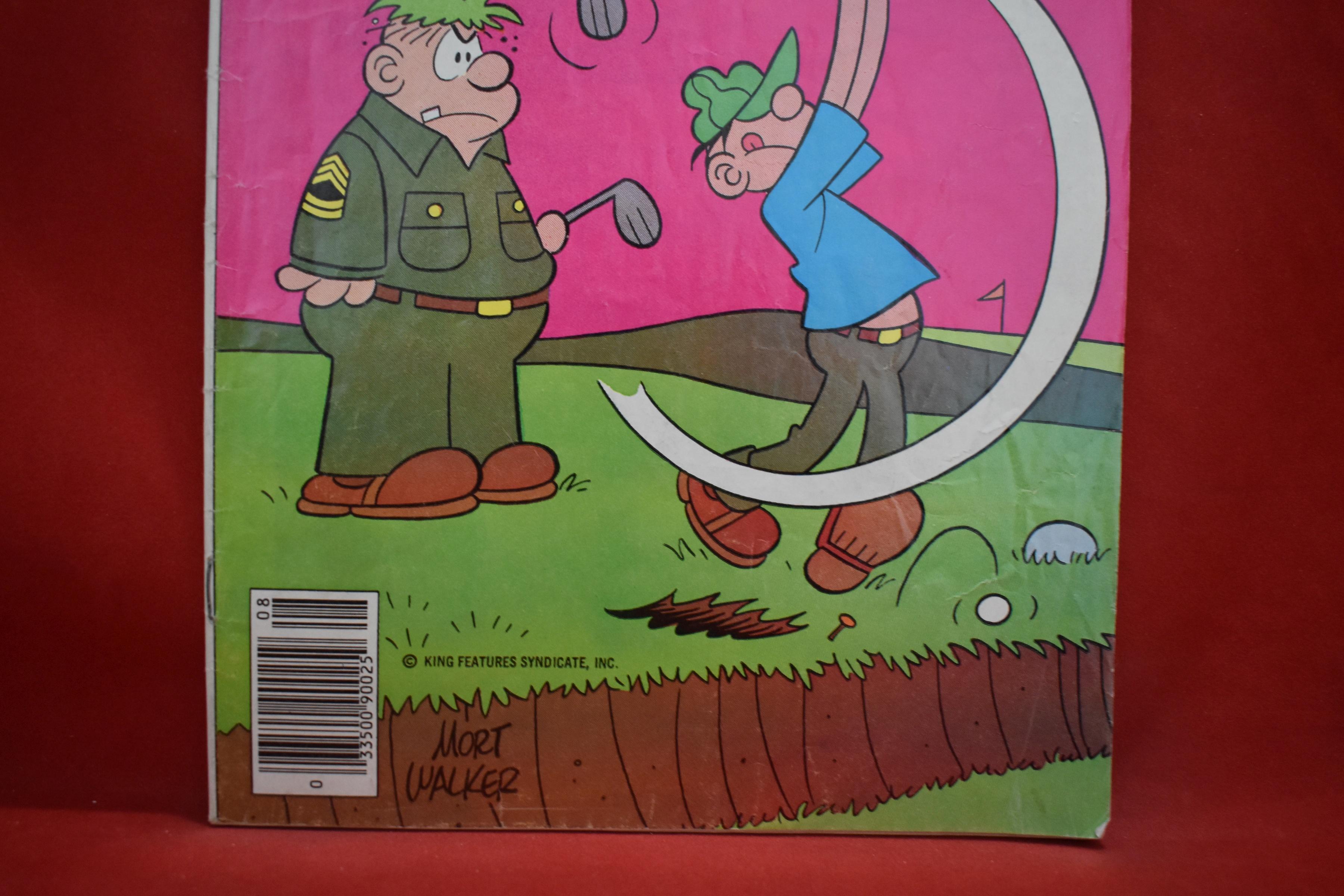 BEETLE BAILEY #128 | MORT WALKER GOLF COVER | GOLD KEY