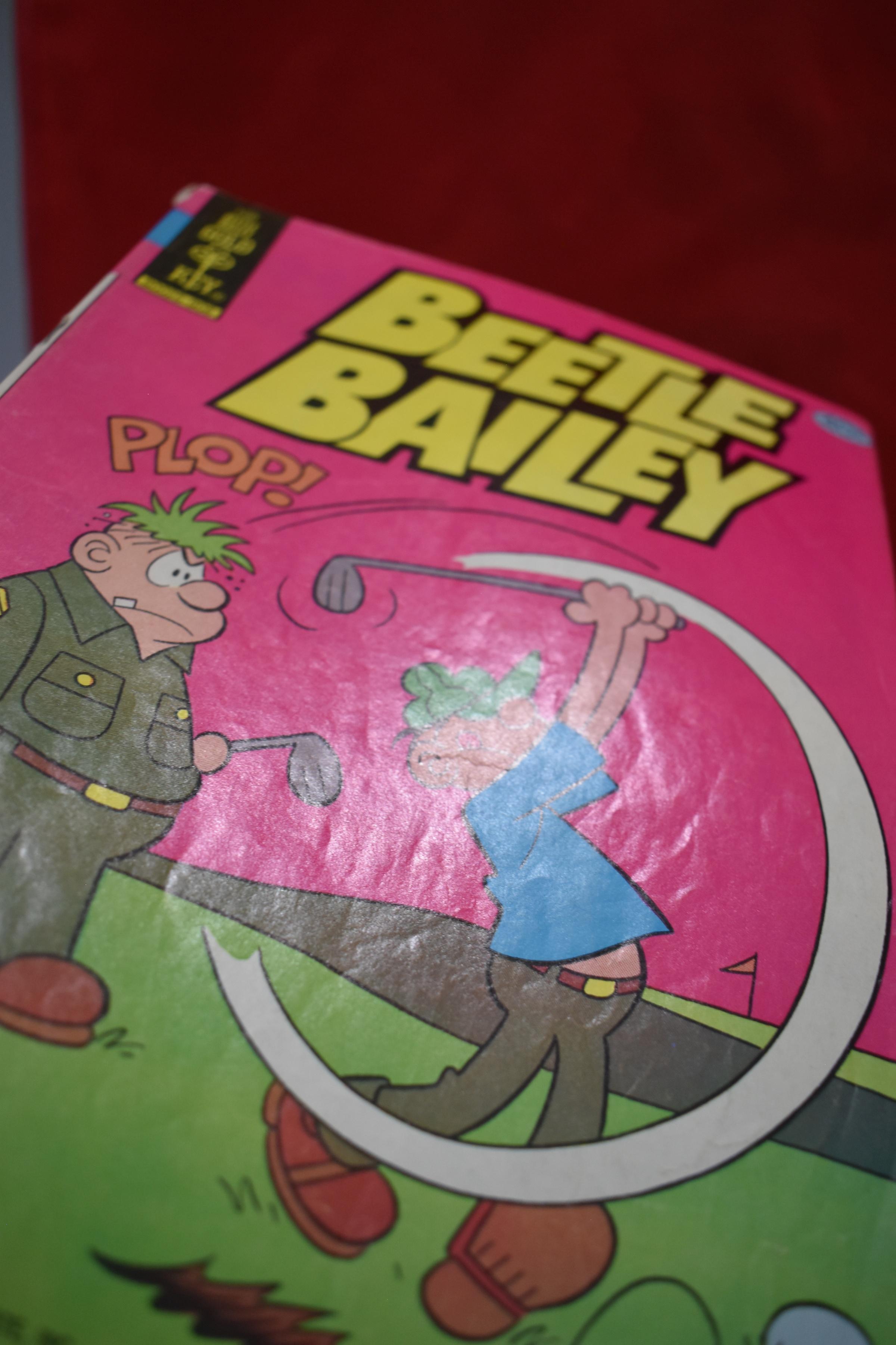 BEETLE BAILEY #128 | MORT WALKER GOLF COVER | GOLD KEY