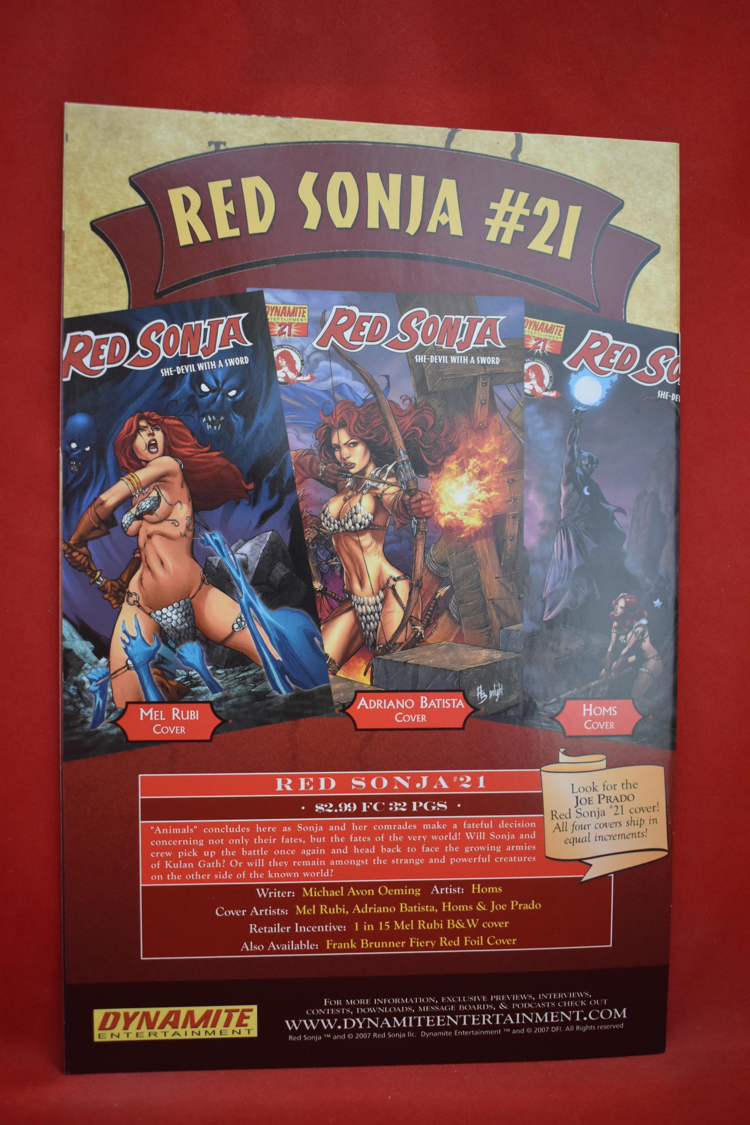 RED SONJA #20 | SHE-DEVIL WITH A SWORD | JONATHAN LUNA VARIANT