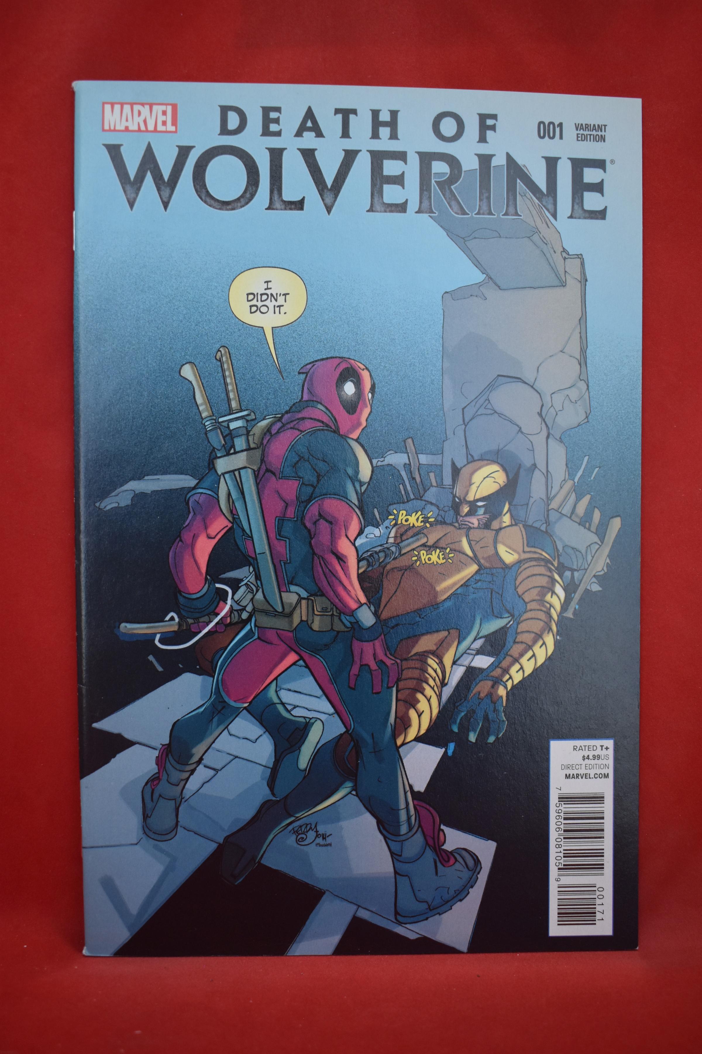 DEATH OF WOLVERINE #1 | THE DEADPOOL PARTY VARIANT