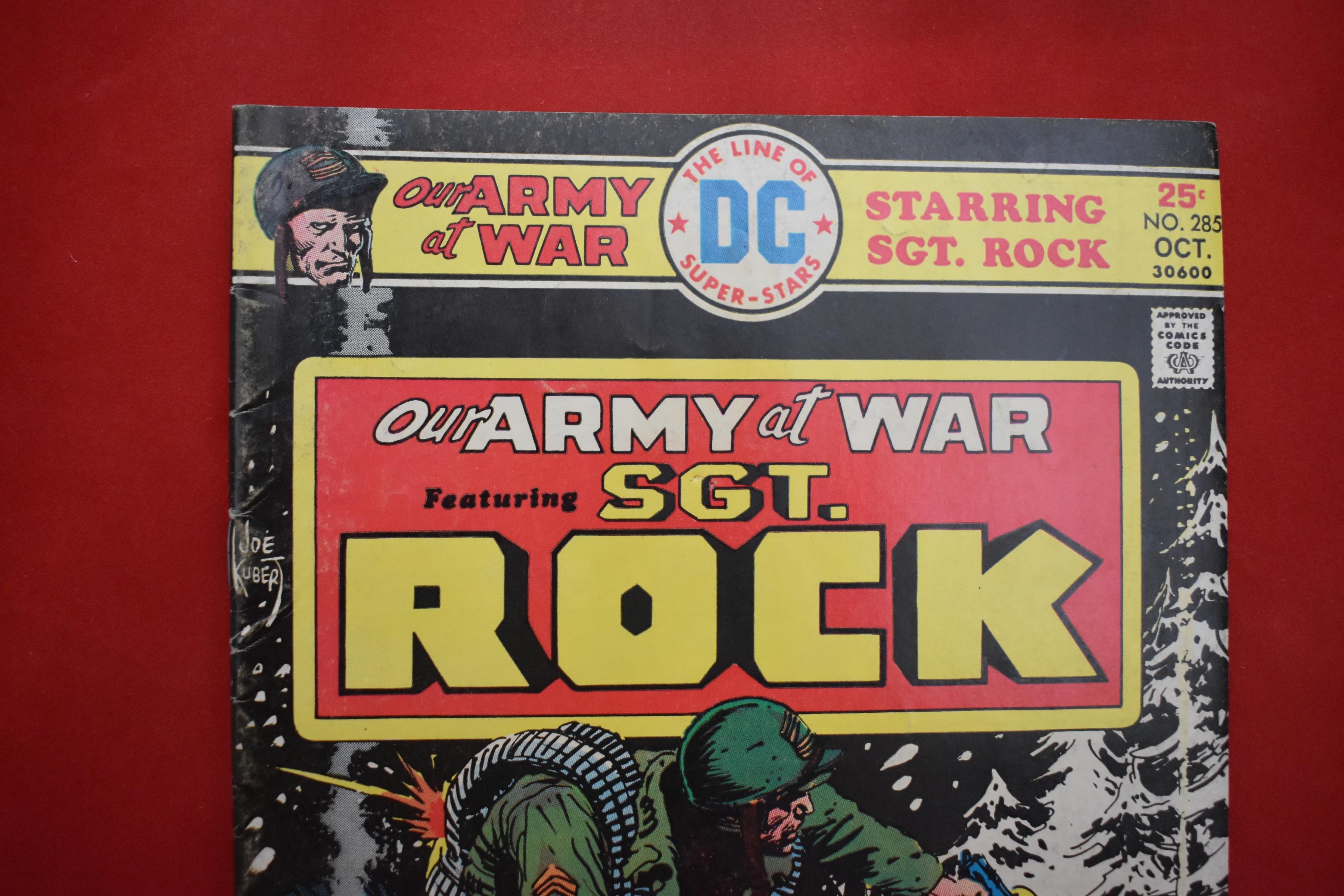 OUR ARMY AT WAR #285 | BRING HIM BACK! | JOE KUBERT - 1975