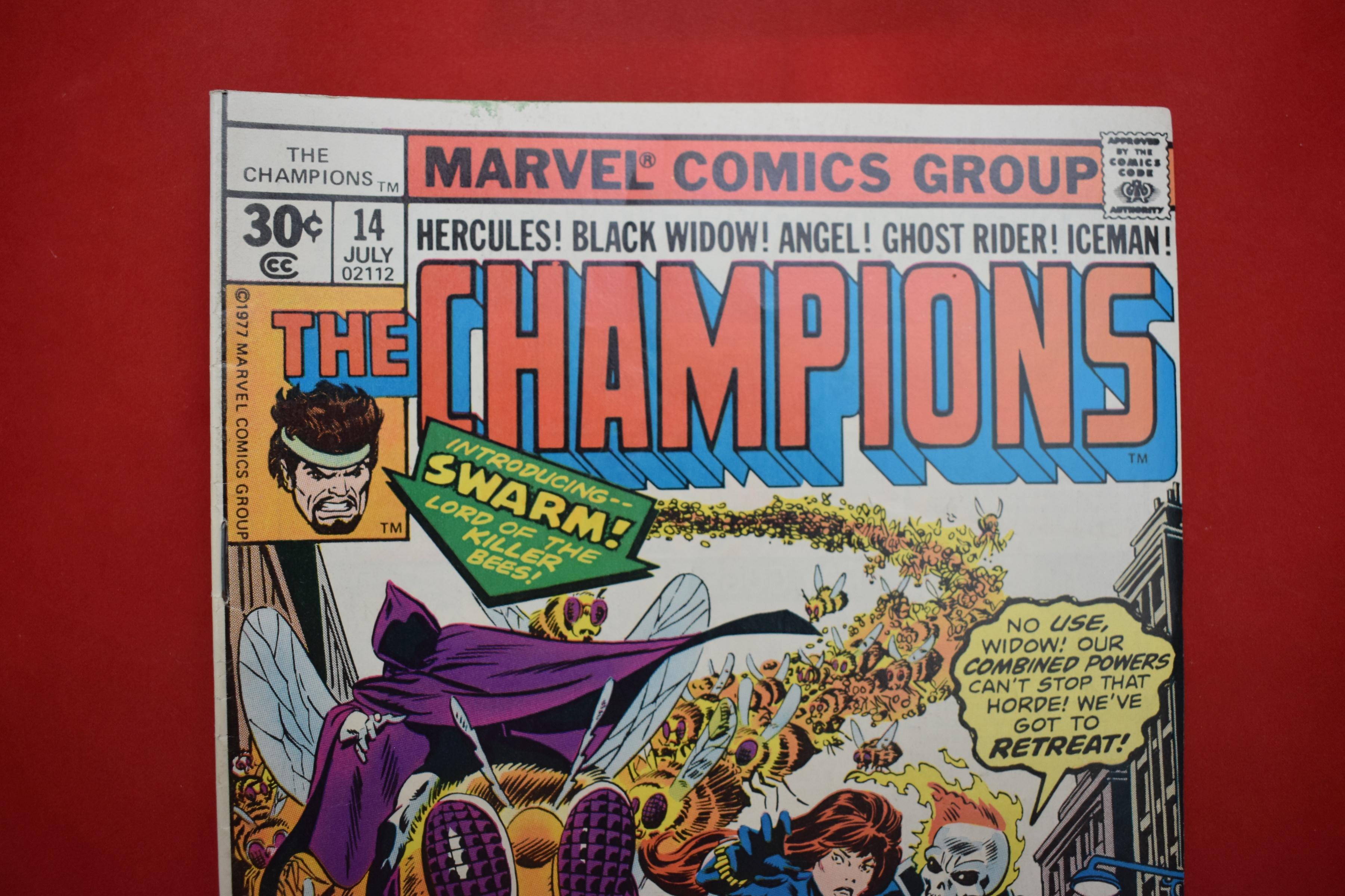 CHAMPIONS #14 | KEY 1ST APP OF SWARM - LORD OF THE KILLER BEES - GIL KANE!