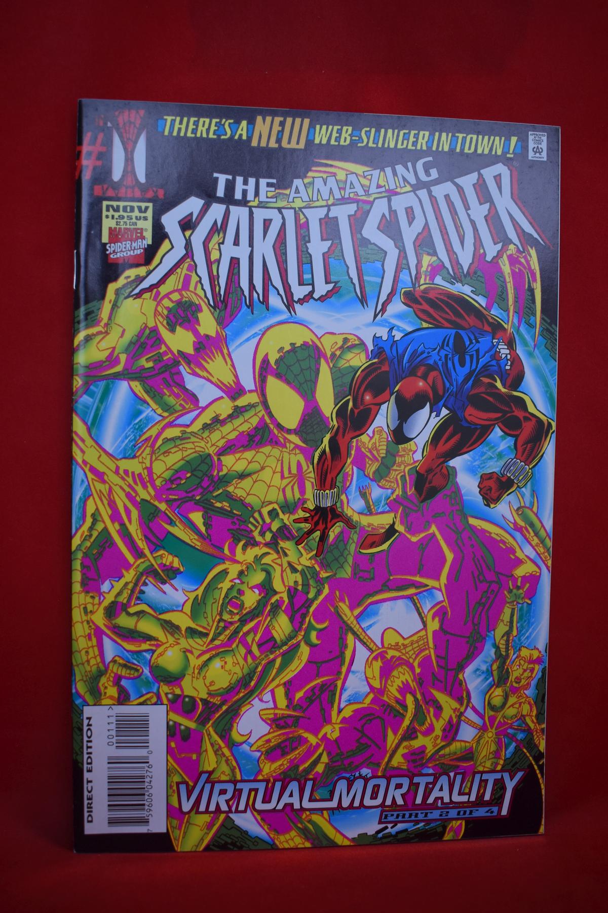 AMAZING SCARLET SPIDER #1 | BEN REILLY - SCARLET SPIDER - 1ST ISSUE | MARK BAGLEY