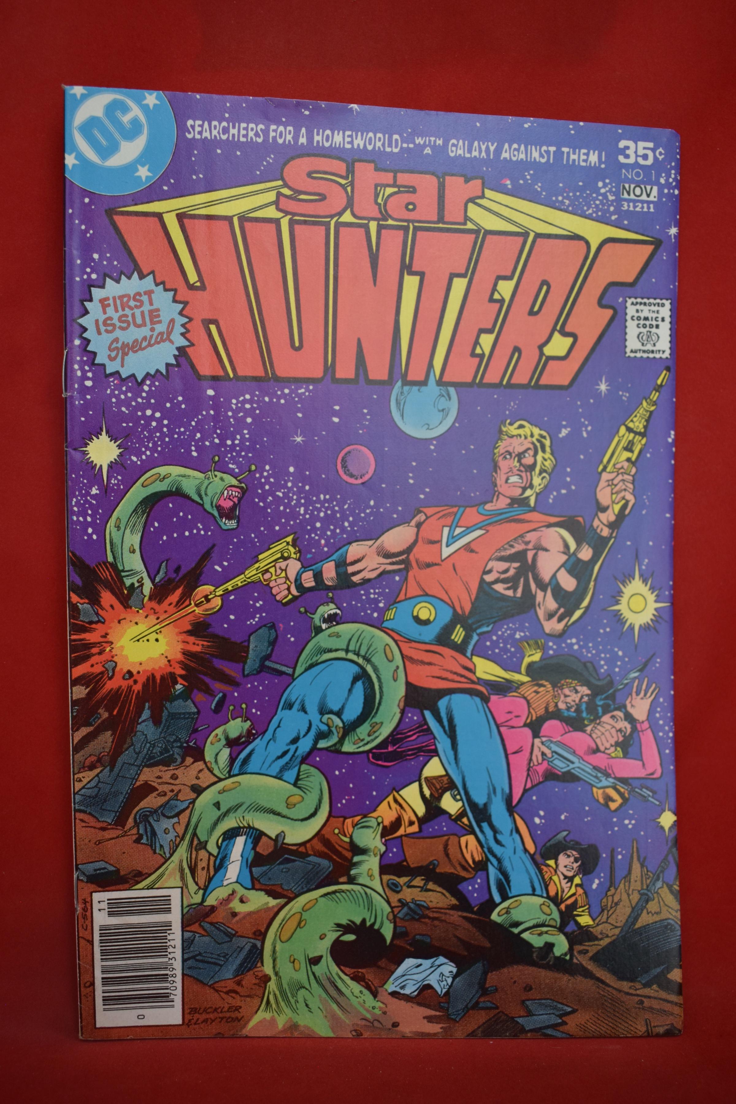 STAR HUNTERS #1 | JUNKWORLD - 1ST ISSUE - RICH BUCKLER - 1977