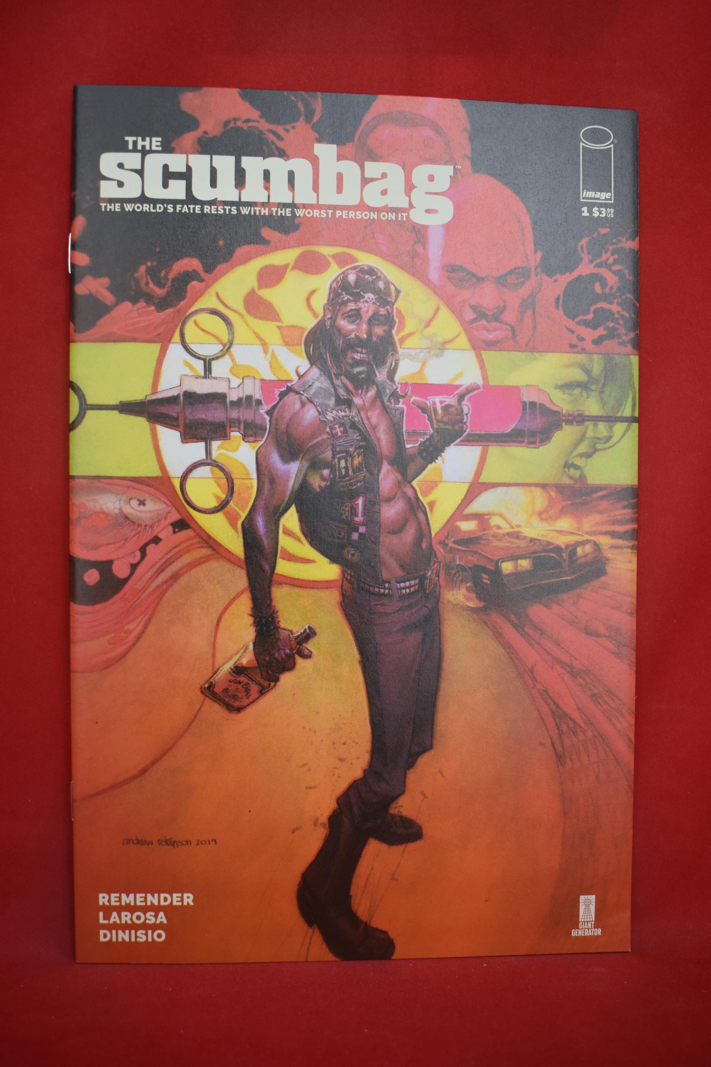 SCUMBAG #1 | 1ST ISSUE - ANDREW ROBINSON VARIANT - IMAGE COMICS