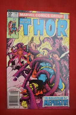 THOR #310 | THE MAELSTROM TO MEPHISTO! | KEITH POLLARD - NEWSSTAND