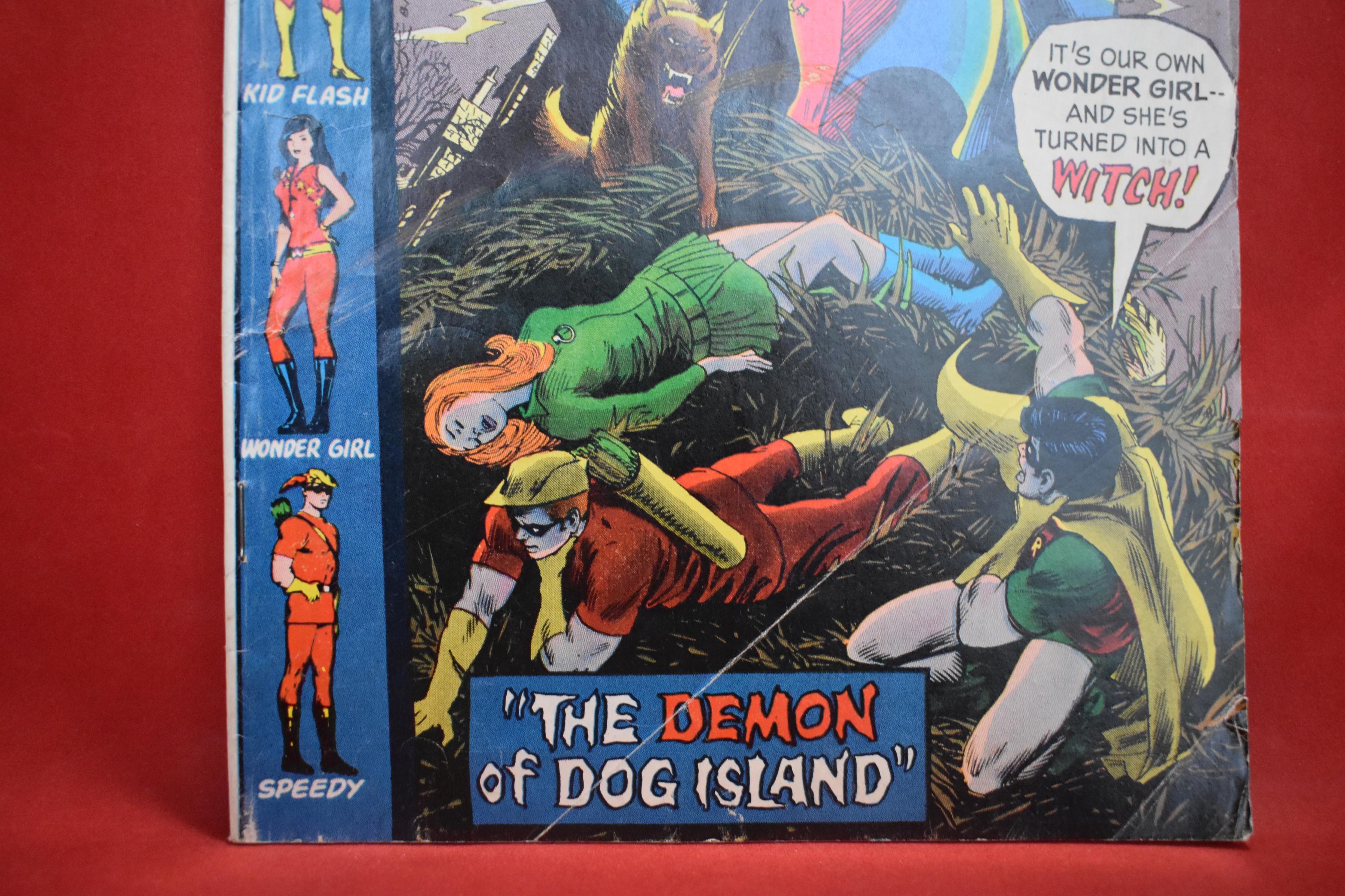 TEEN TITANS #34 | THE DEMON OF DOG ISLAND! | NICK CARDY - 1971 | *SOLID - BIT OF CREASING*